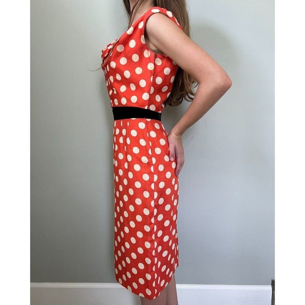 Vintage 1950s Vintage Red & White Polka Dot Betty Boop Dress Size S / US 4 / IT 40 - 4 Thumbnail