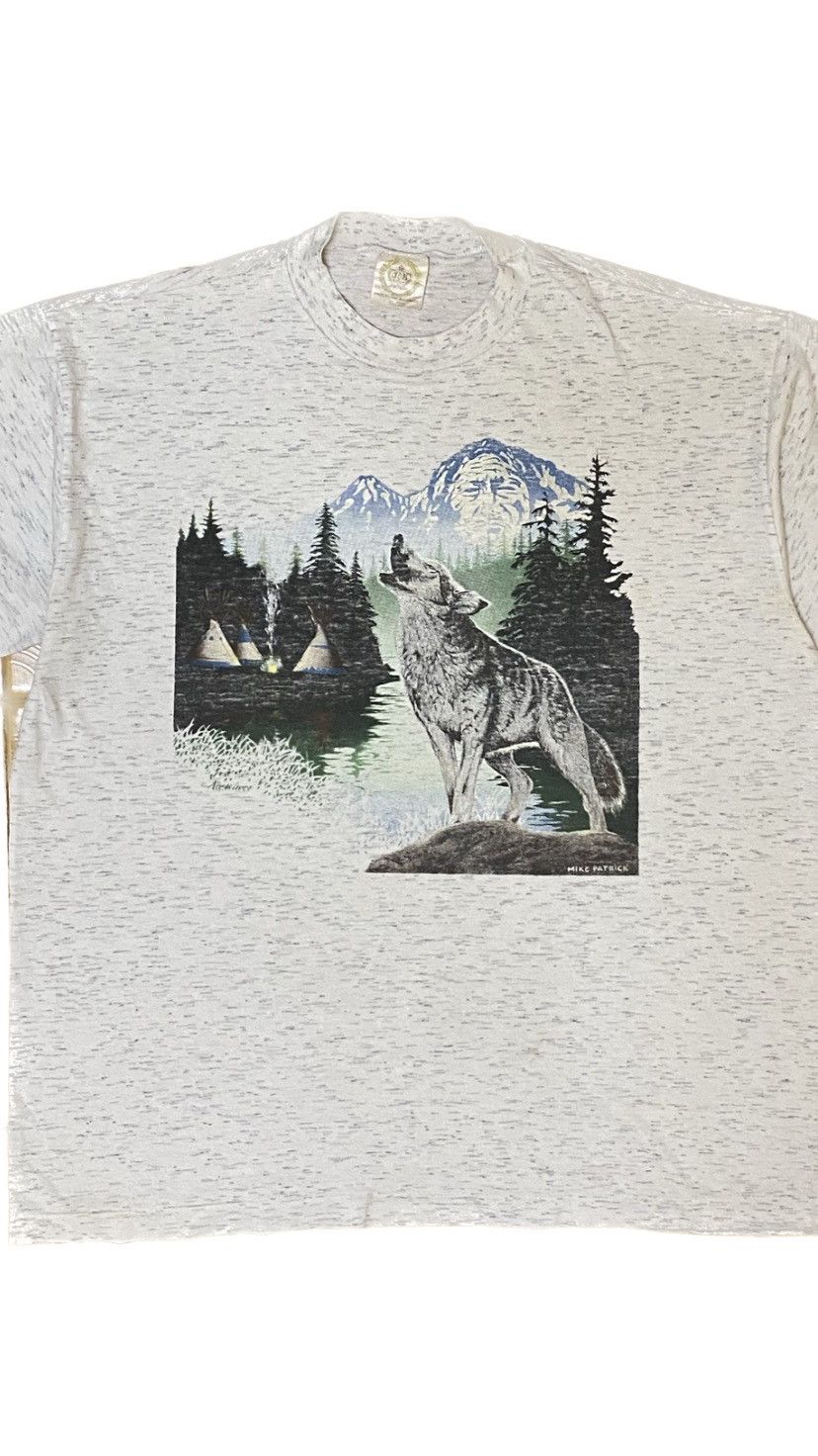 Vintage Wolf mike patrick sportwear jr designer Size US XL / EU 56 / 4 - 2 Thumbnail