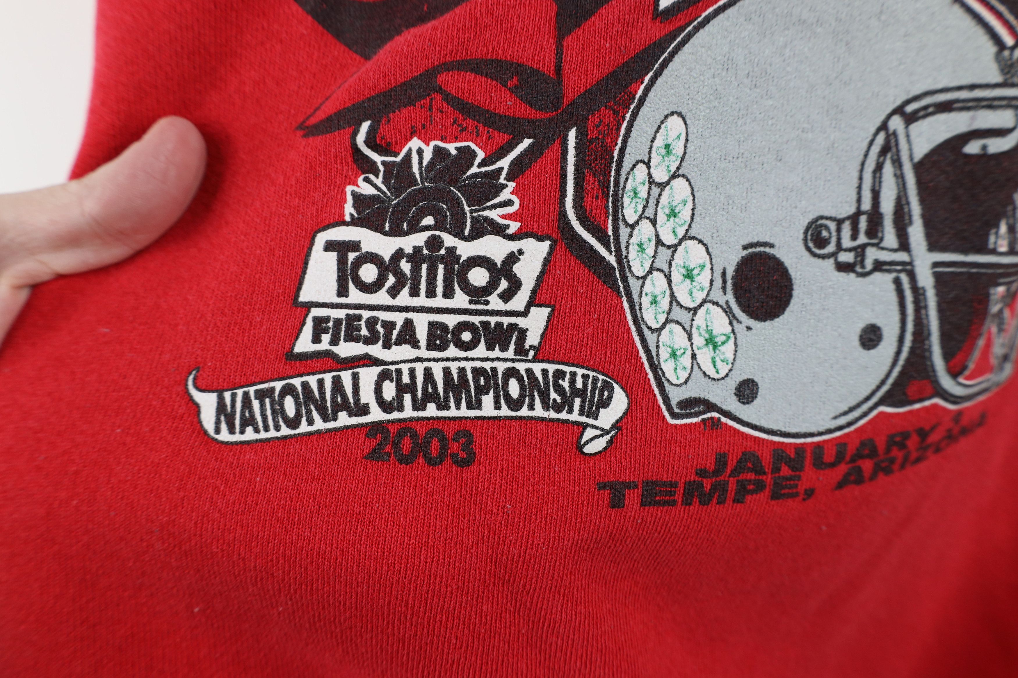 Vintage Vintage Champs Ohio State University Football Sweatshirt Red Size M / US 6-8 / IT 42-44 - 5 Thumbnail