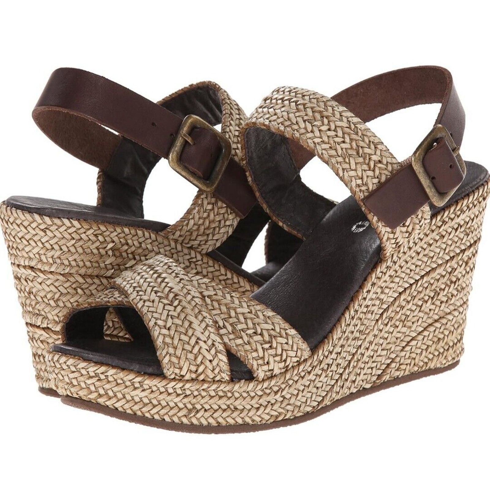 & Other Stories Sesto Meucci Slingback Wedged Heel Sandals Shoes $143 NWT Size US 10 / IT 40 - 1 Thumbnail
