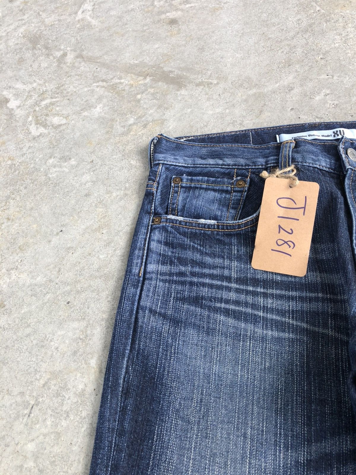 If Six Was Nine Japanese Edwin Exclusive Vintage Flared Jeans Distressed Size US 30 / EU 46 - 13 Thumbnail
