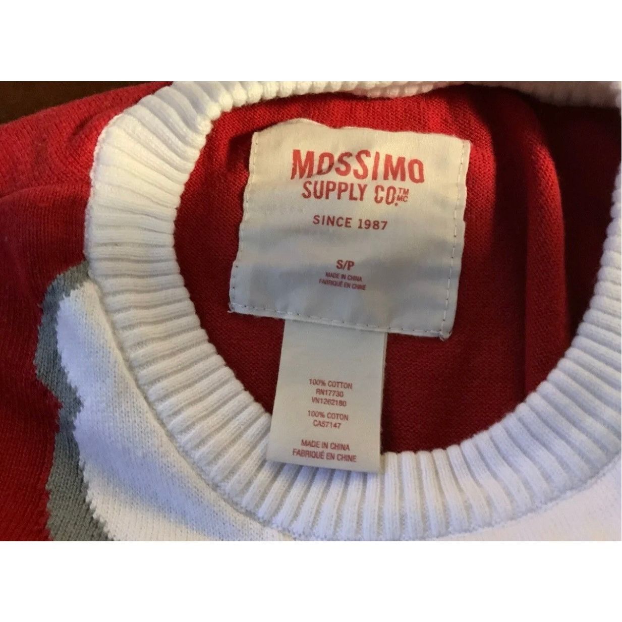Mossimo MOSSIMO Supply Co Small Men Fat Santa Ugly Christmas Sweater Size US S / EU 44-46 / 1 - 4 Thumbnail