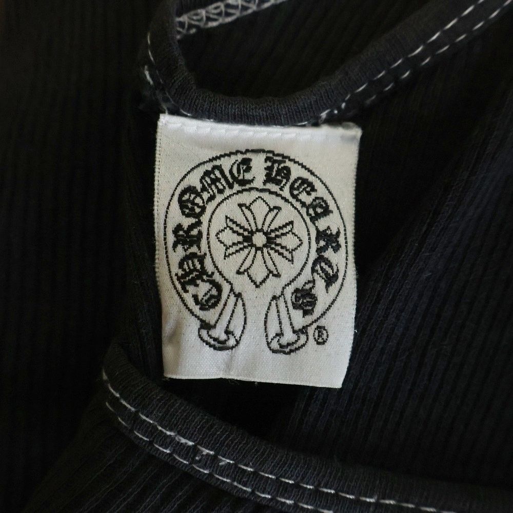 Chrome Hearts Kyosuke Himuro Rib Tank Top Black