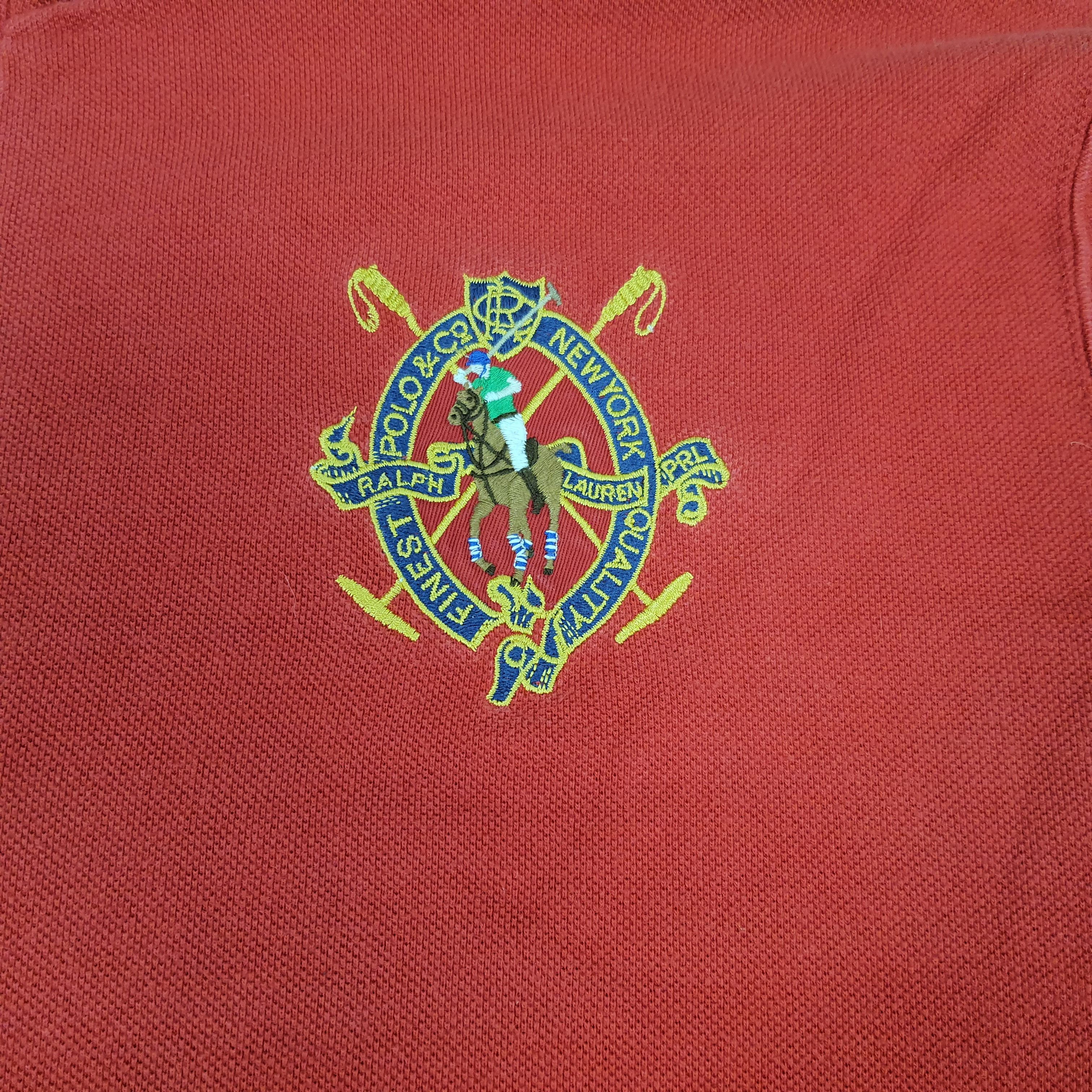 Polo Ralph Lauren Vintage POLO Ralph Lauren Embroidery Logo Zipper Sweatshirt Size US XL / EU 56 / 4 - 2 Thumbnail
