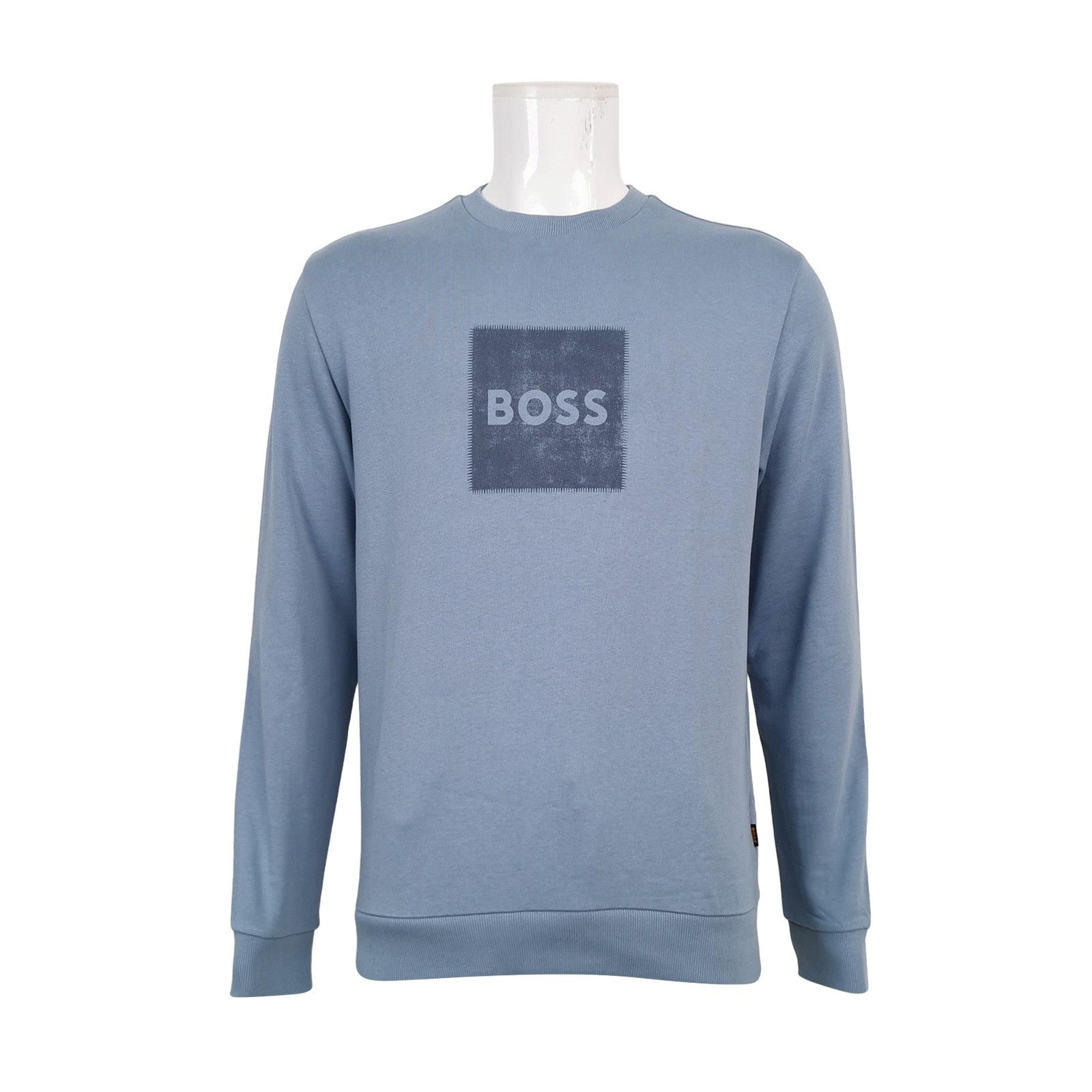 Hugo Boss BOSS Logo Cotton Crewneck Sweatshirt Size M Size US M / EU 48-50 / 2 - 1 Thumbnail