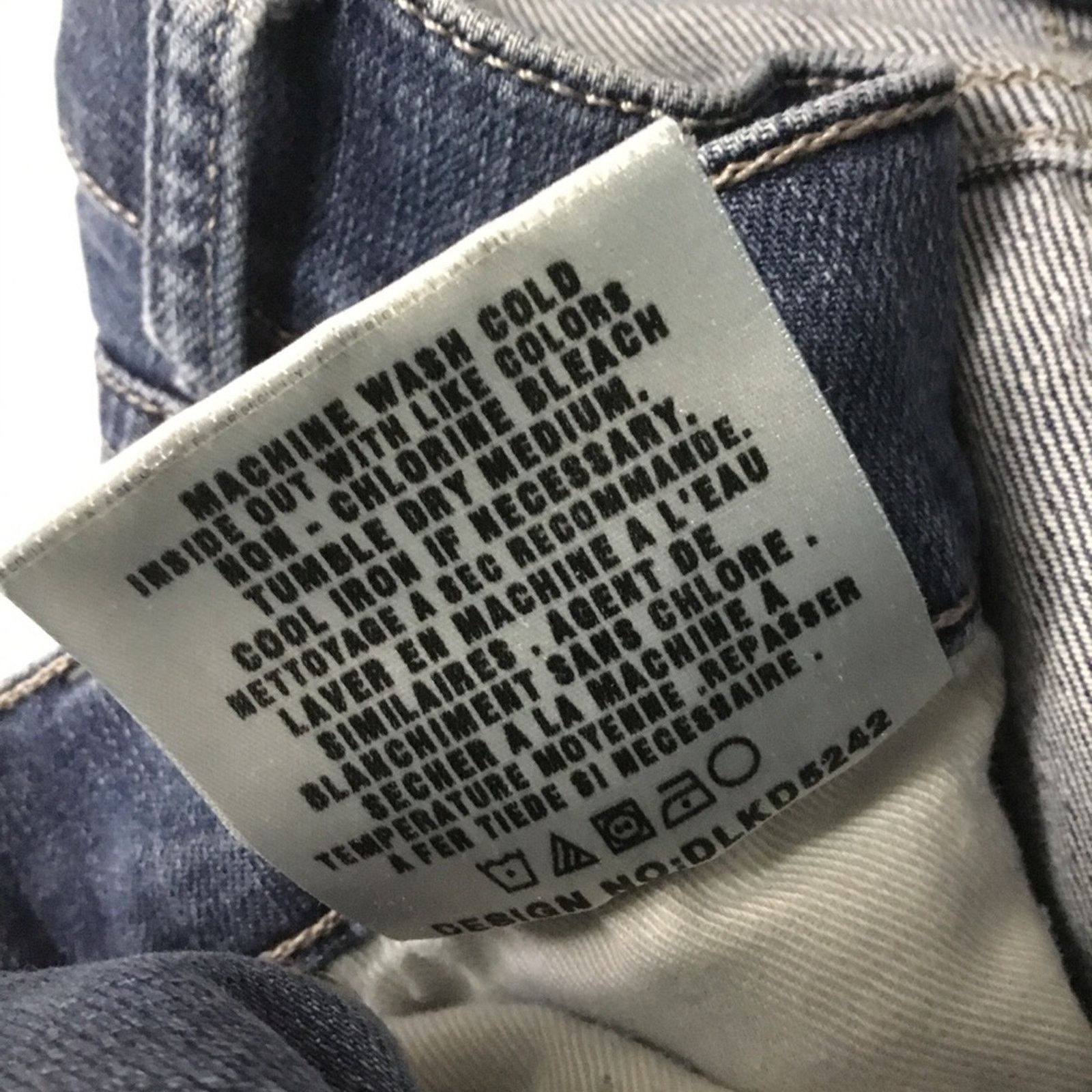 Joe's Joe's Blue Denim Cigarette Angle Jeans Size 28" / US 6 / IT 42 - 12 Thumbnail