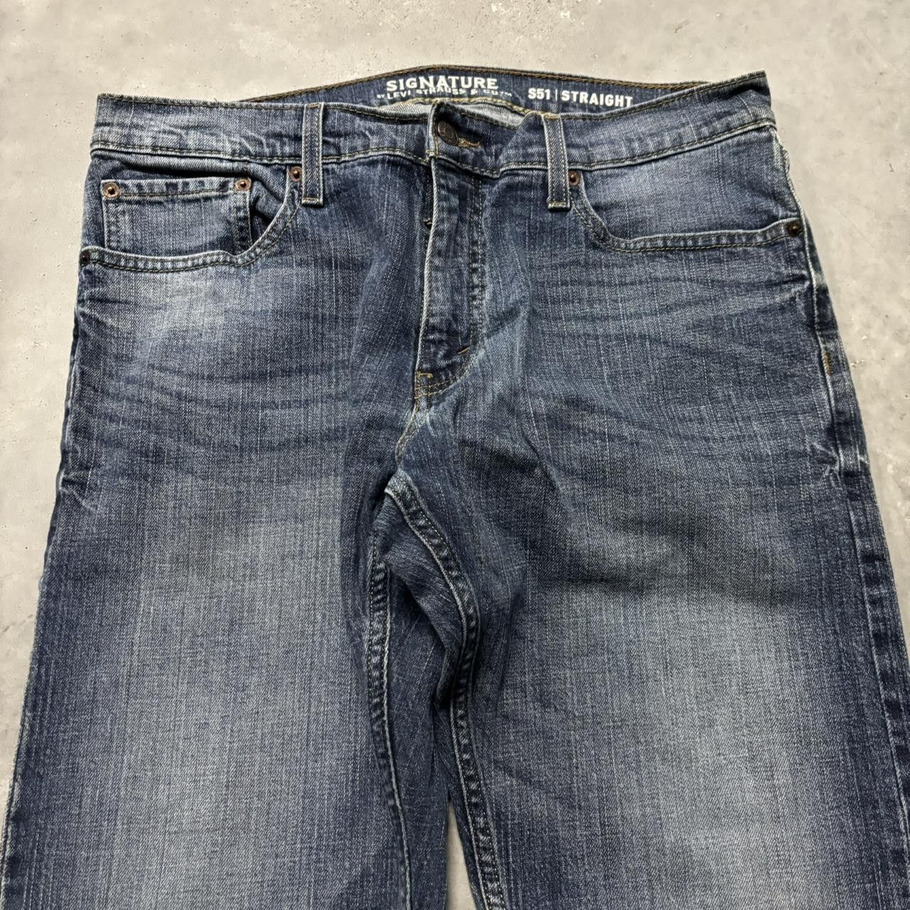Levi's × Vintage Crazy Vintage Y2K/2000s Grunge Dark Wash Levi’s Denim Jeans! Size US 34 / EU 50 - 5 Thumbnail