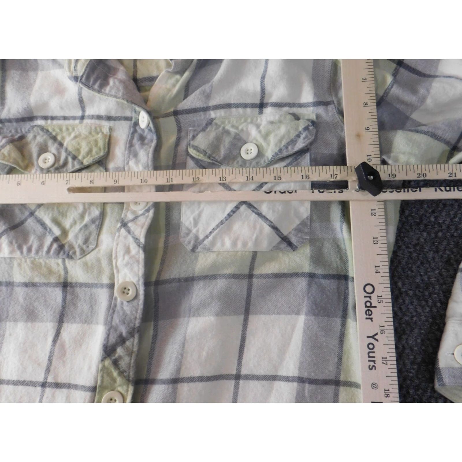 Vintage Dravus Shirt Men's Small Green Plaid Flannel Button-Down Long Sleeve Cotton Size US S / EU 44-46 / 1 - 5 Thumbnail