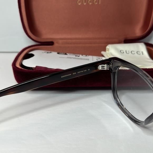 Gucci Auth - Gucci's GG0004ON soft lines across frames front.Iconi Size ONE SIZE - 5 Thumbnail
