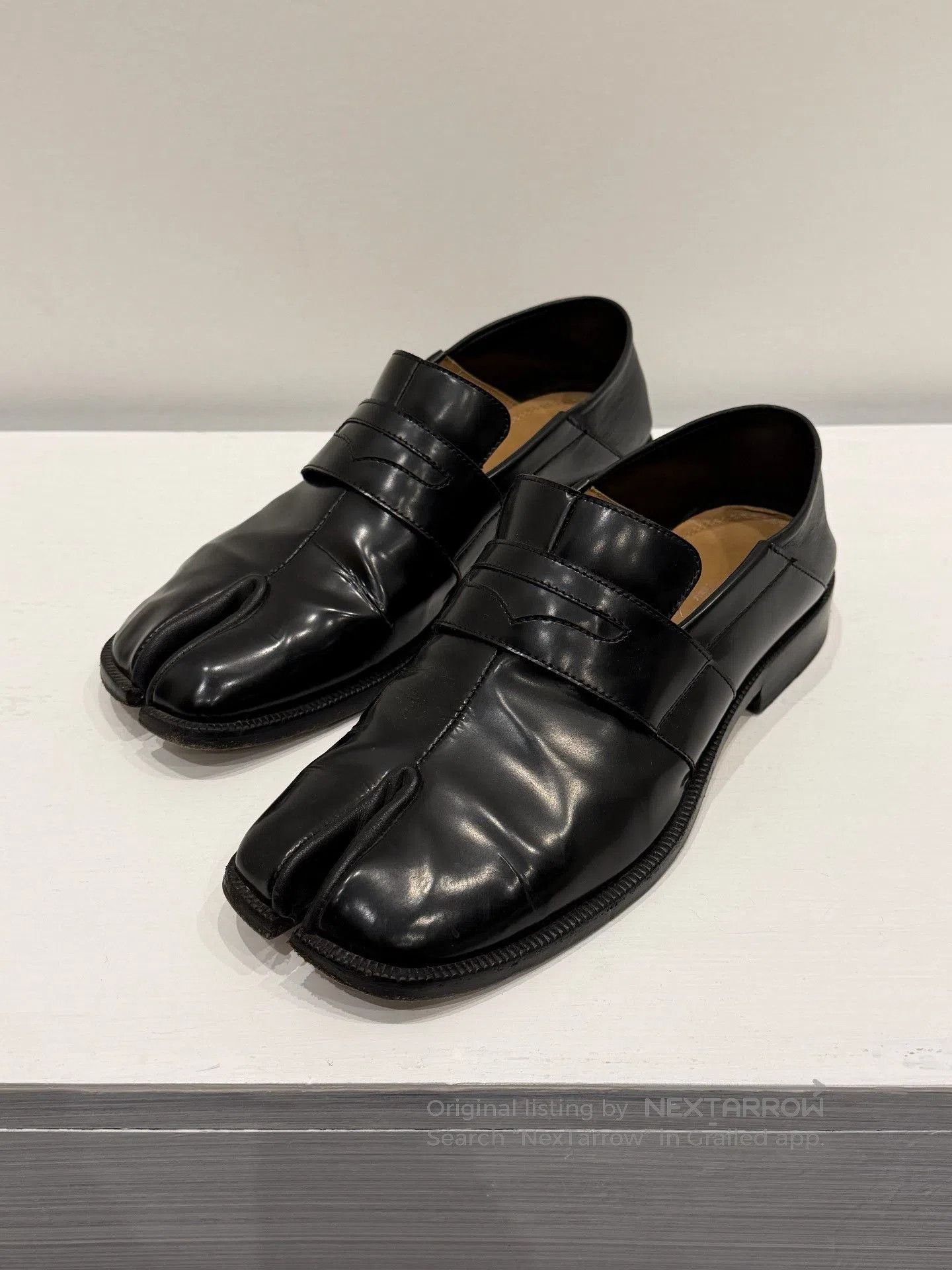 Maison Margiela Maison Margiela Tabi Leather Loafers. Size US 7 / IT 37 - 4 Thumbnail