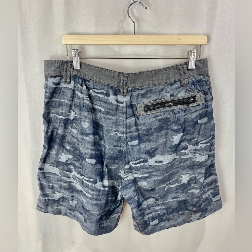 Emporio Armani Emporio Armani Jeans Indigo Camo Twill Shorts Size 48/ US 33 Size US 34 / EU 50 - 3 Thumbnail