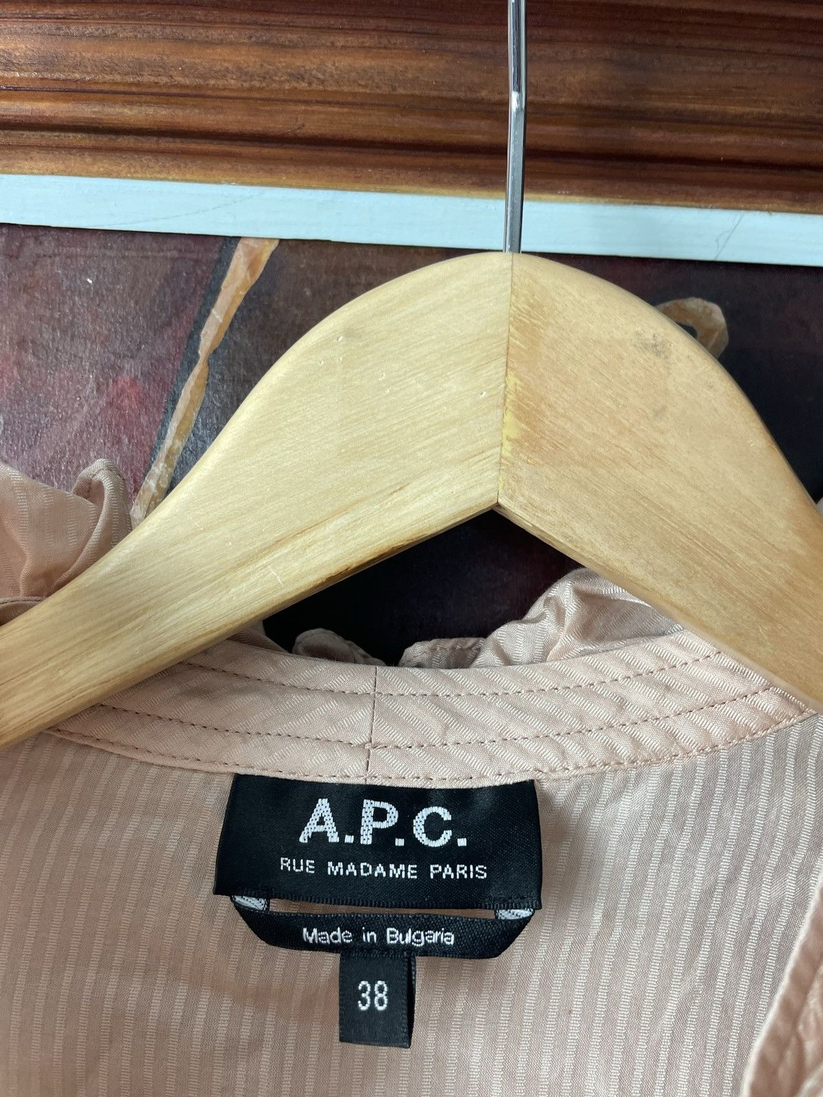A.P.C. A.P.C Silk Cotton Button Up Long Sleeve Shirt Casual Rare Size XS / US 0-2 / IT 36-38 - 3 Thumbnail