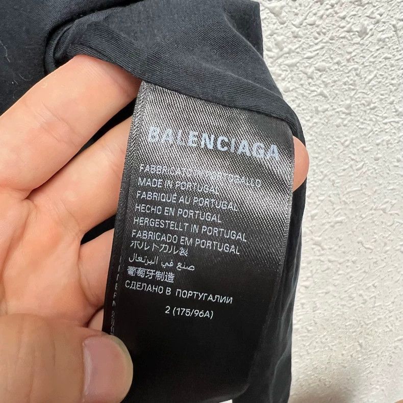 Balenciaga Balenciaga Double B makes short sleeves for old LOGO sloga Size US M / EU 48-50 / 2 - 5 Thumbnail