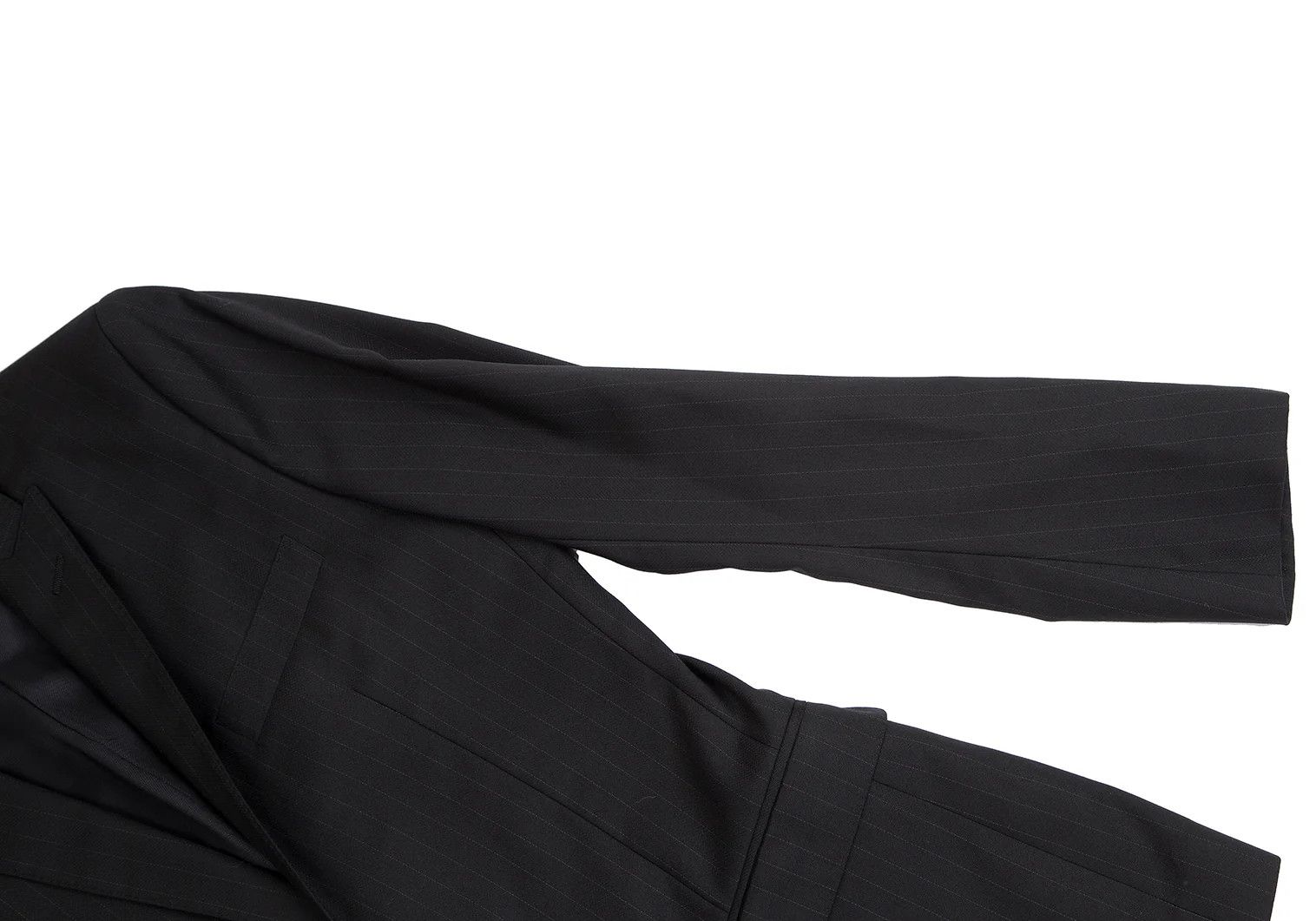 Dolce & Gabbana Martini Pinstripe Narrow Lapel Wool Jacket Black 44 Size US S / EU 44-46 / 1 - 5 Thumbnail