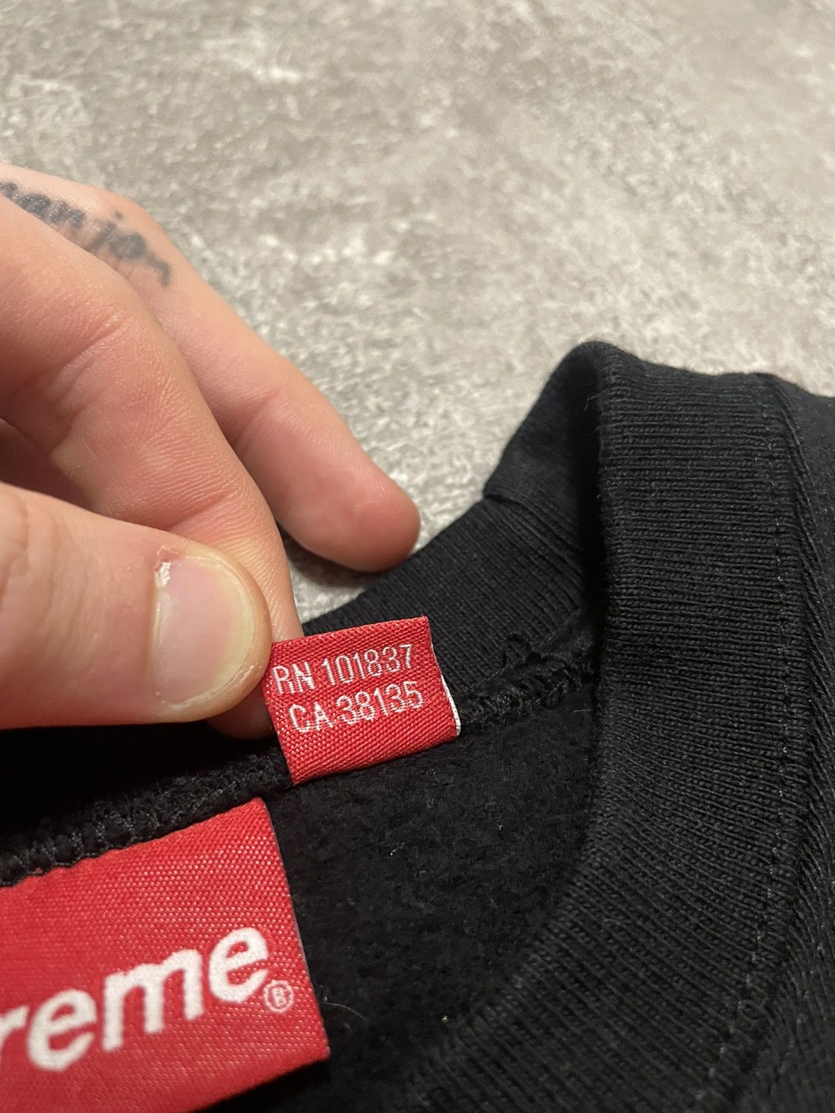 Hypebeast × Supreme Supreme Sweatshirt Black Size US M / EU 48-50 / 2 - 7 Thumbnail