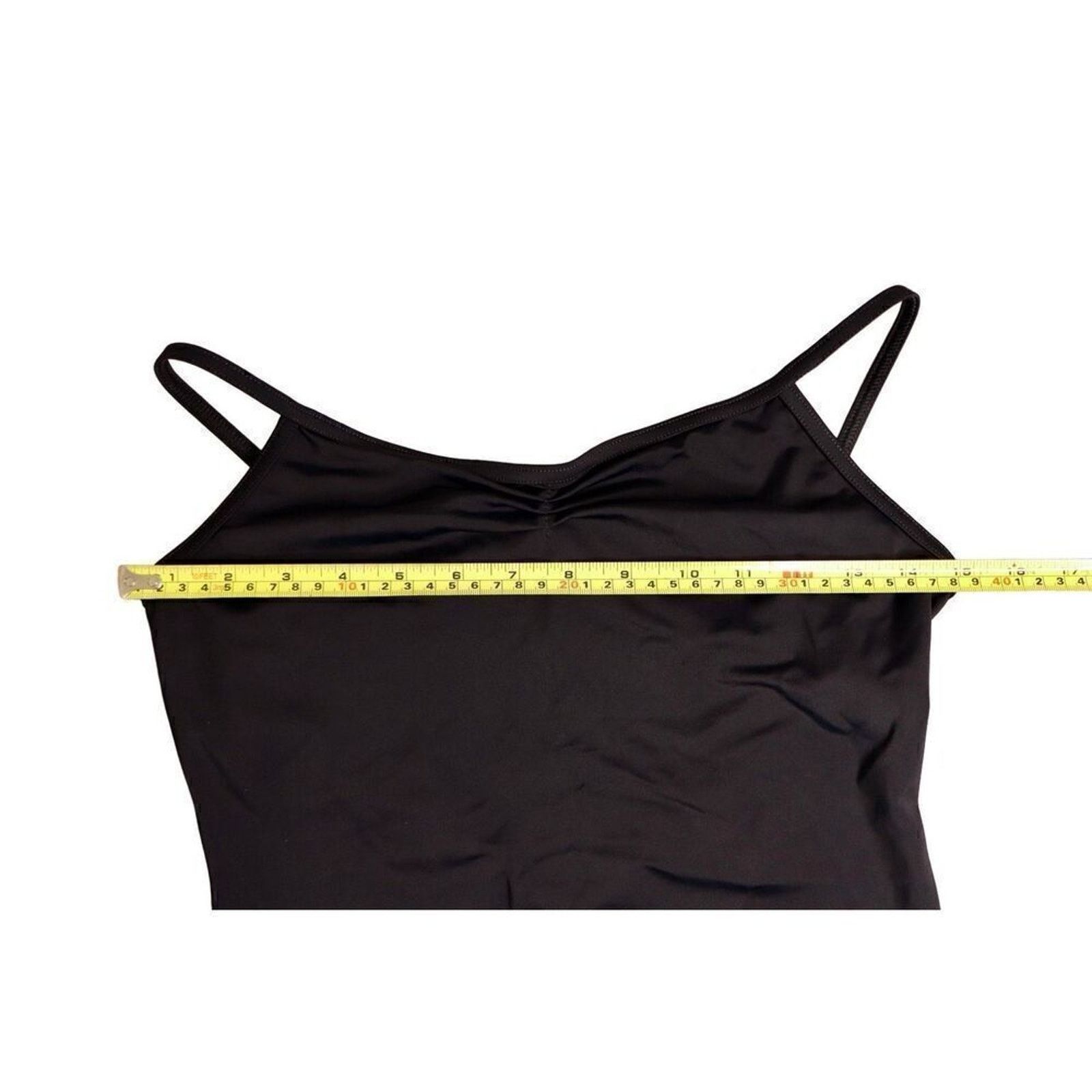 Other Black Athletic U Back One Piece Swimsuit Moderate MEDIUM Size M / US 6-8 / IT 42-44 - 5 Thumbnail