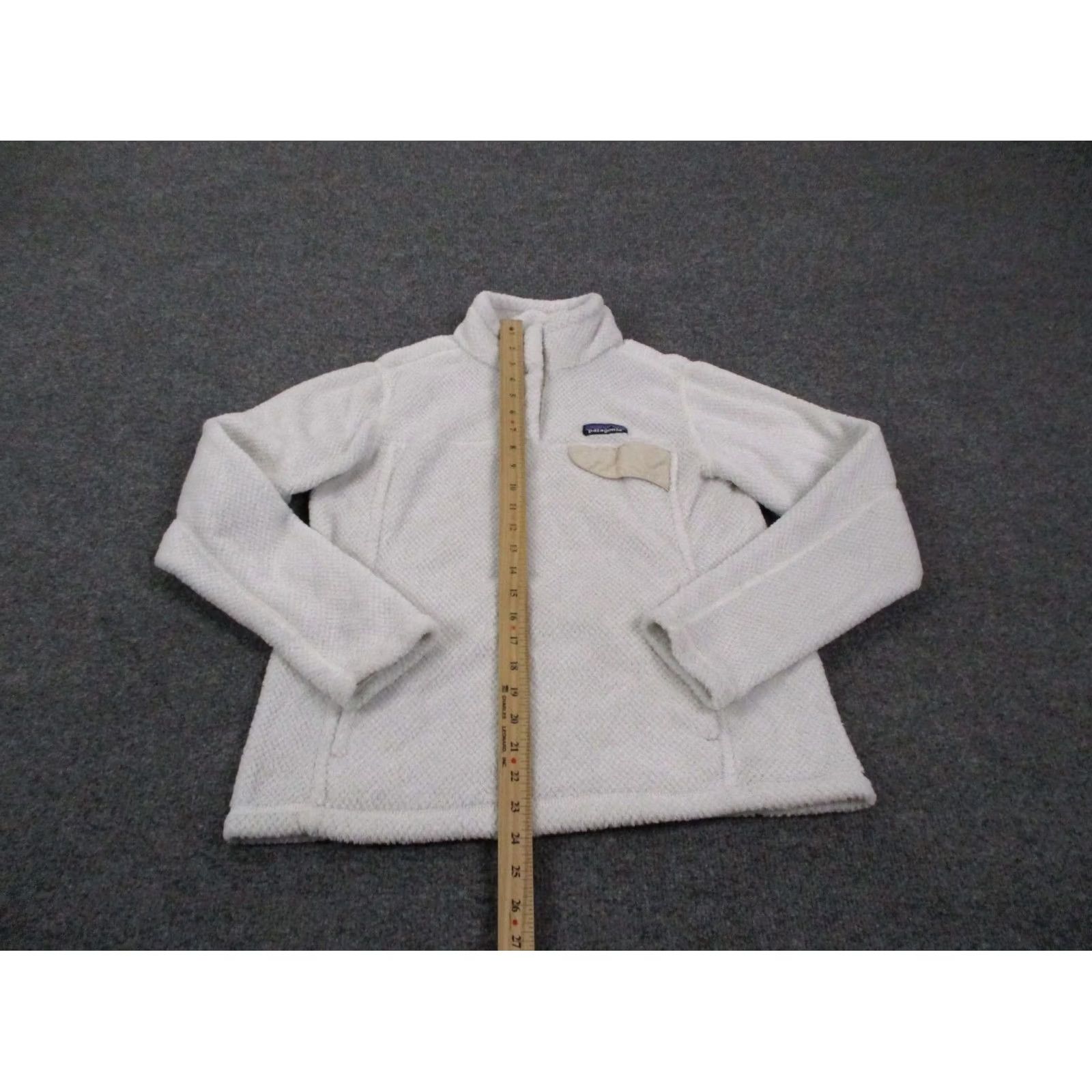 Patagonia Patagonia Snap T Fleece Jacket Womens M White Polartec Camping Outdoor 25443 Size M / US 6-8 / IT 42-44 - 3 Thumbnail