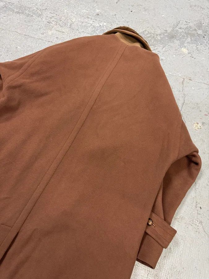 Vintage FW1988 Gianni Versace Camel Wool Trench Coat Size US XL / EU 56 / 4 - 7 Thumbnail