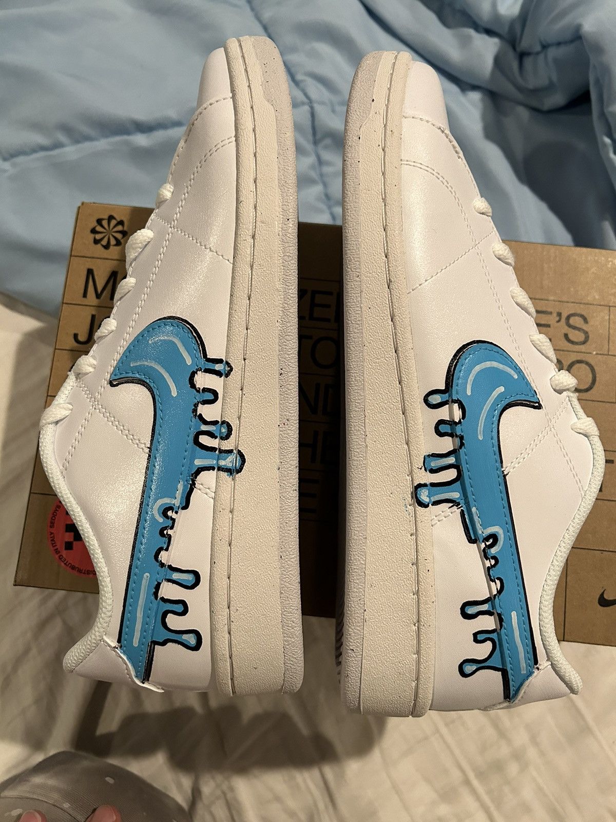 Nike Nike Court Royale 2 custom made in Italy🔥 Size US 10 / EU 43 - 5 Thumbnail