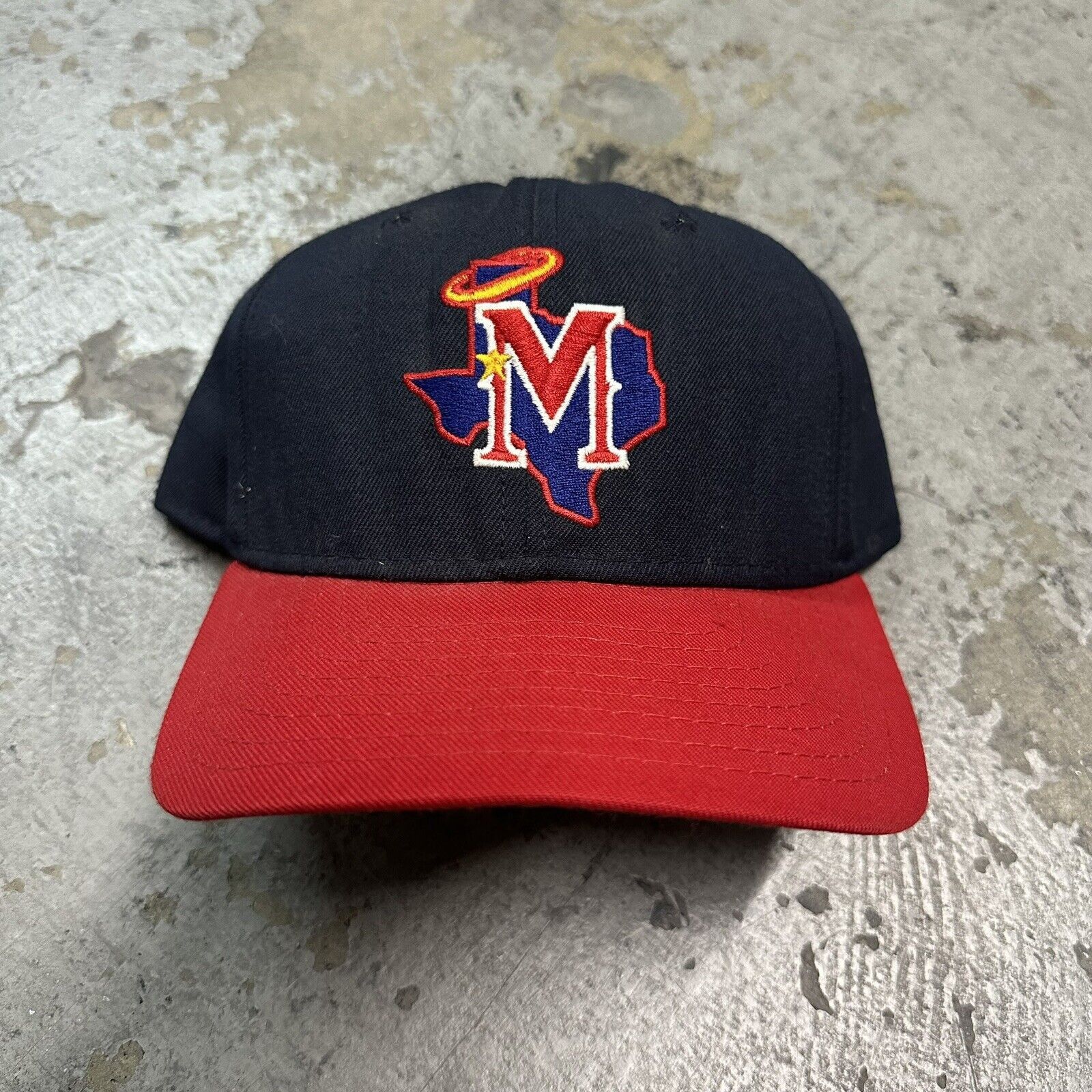 Delong × MLB × Vintage Vintage Delong Midland Angels Wool Fitted Hat 7 1/2 MiLB Size ONE SIZE - 1 Thumbnail