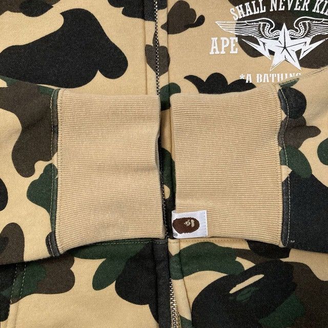 Bape BAPE zip hoodie 1st camo yellow a bathing ape Size US S / EU 44-46 / 1 - 5 Thumbnail