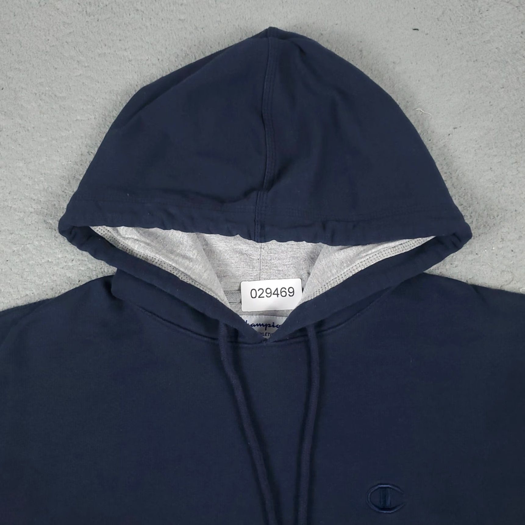 Champion Champion Hoodie Mens Medium Blue Pullover Casual Sweatshirt Mock Neck Size US M / EU 48-50 / 2 - 3 Thumbnail
