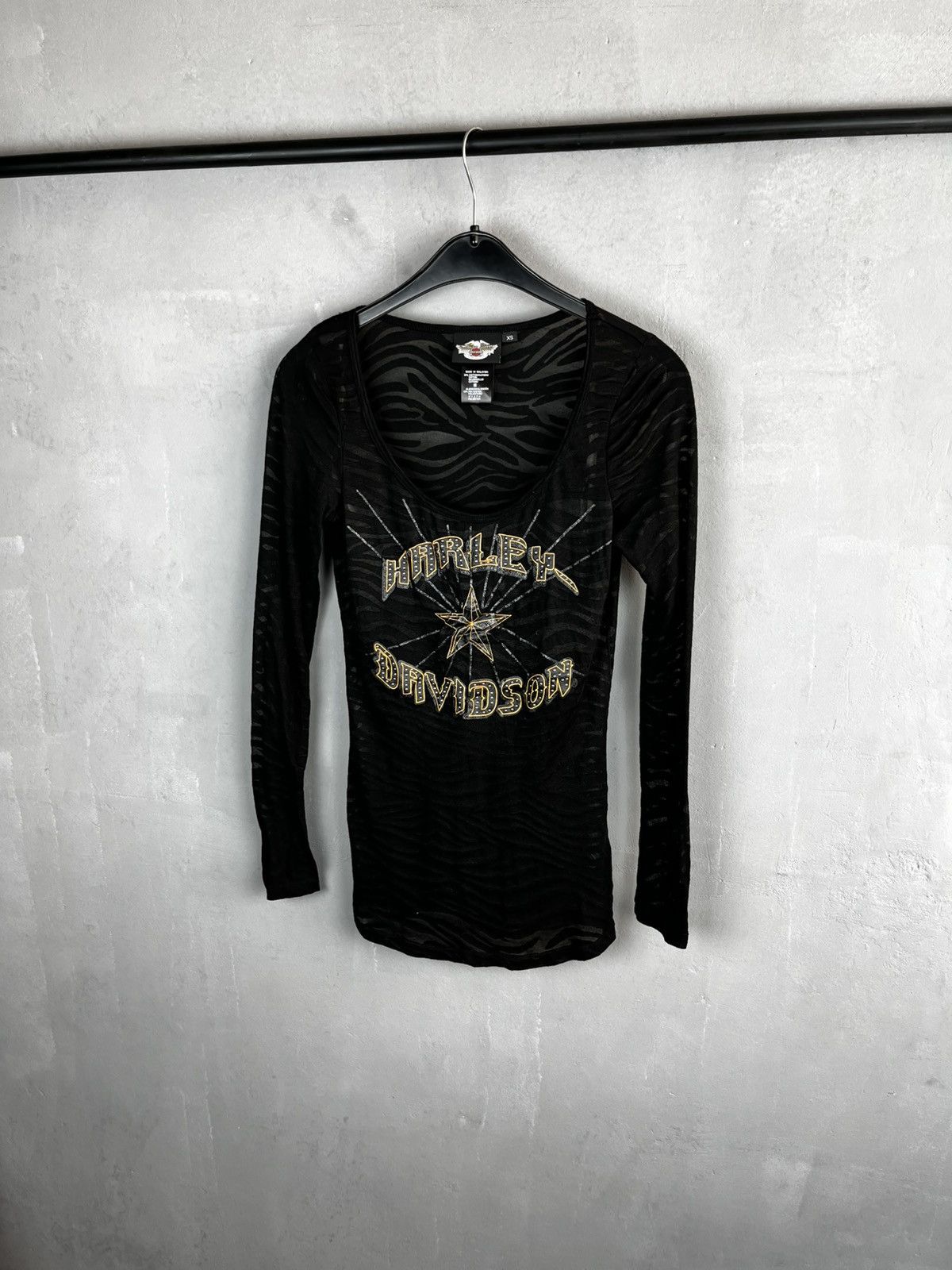 Harley Davidson Harley Davidson vintage long sleeve Size XS / US 0-2 / IT 36-38 - 5 Thumbnail