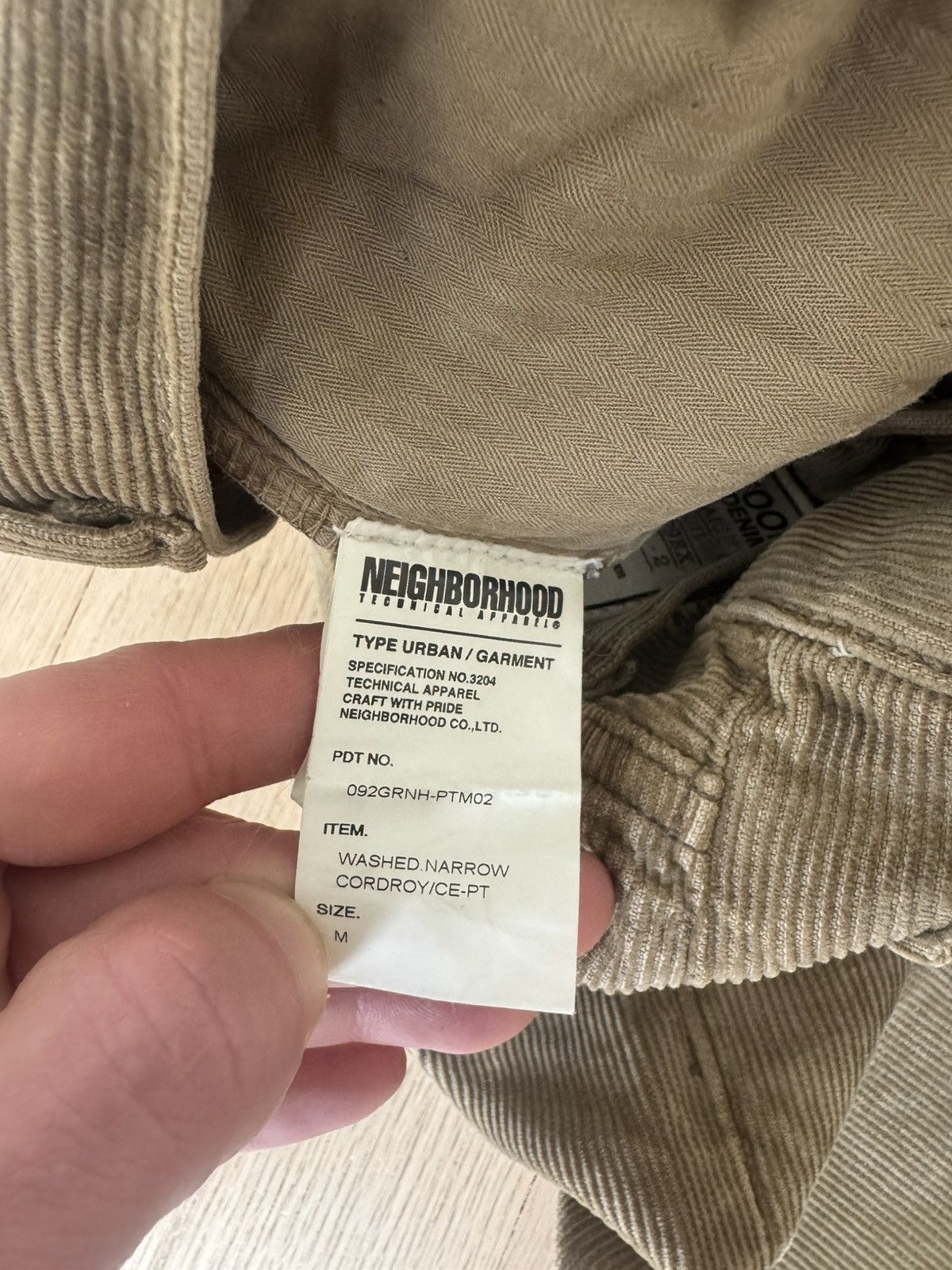 Neighborhood Neighborhood Corduroy Pants Size US 30 / EU 46 - 3 Thumbnail