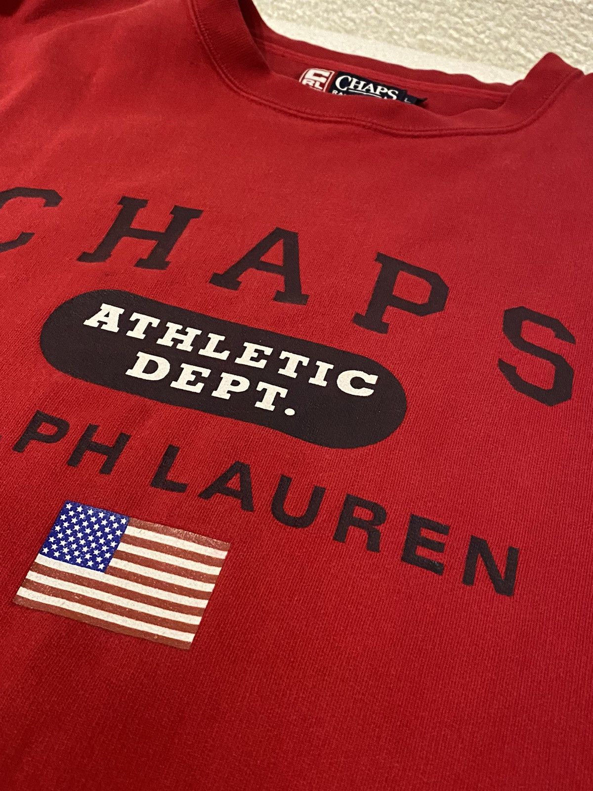 Chaps Ralph Lauren Vintage Ralph Lauren Chaps Sweatshirt Size US L / EU 52-54 / 3 - 3 Thumbnail