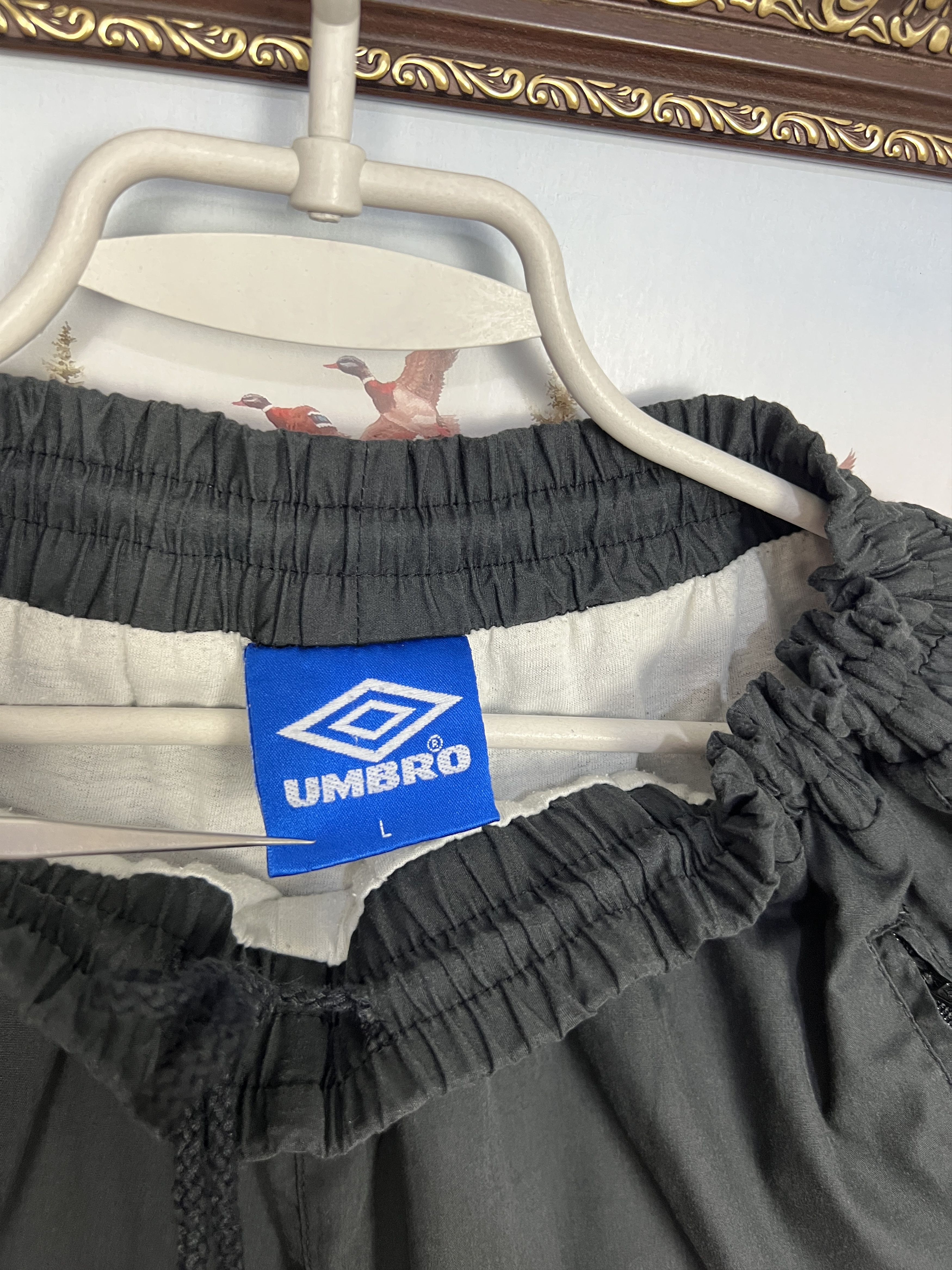 Umbro Copenhagen Kobenhavn Football Pants Soccer Sweatpants Size US 34 / EU 50 - 8 Thumbnail