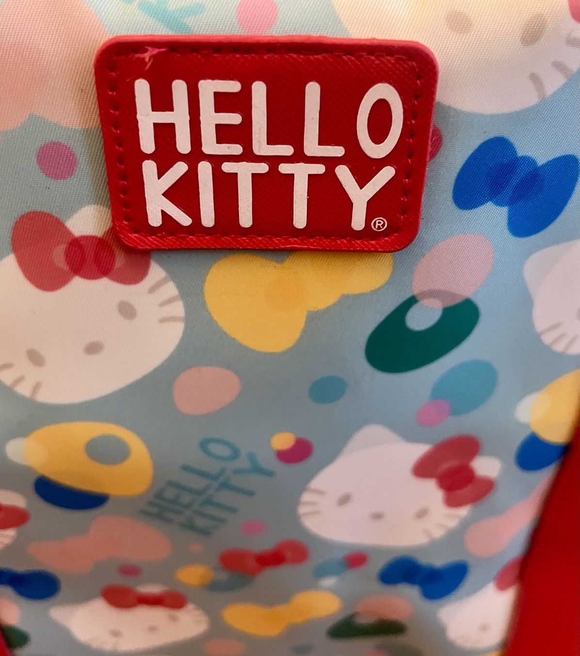 Japanese Brand × Other Authentic Hello Kitty duffle roller travel luggage bag rare Size ONE SIZE - 2 Thumbnail