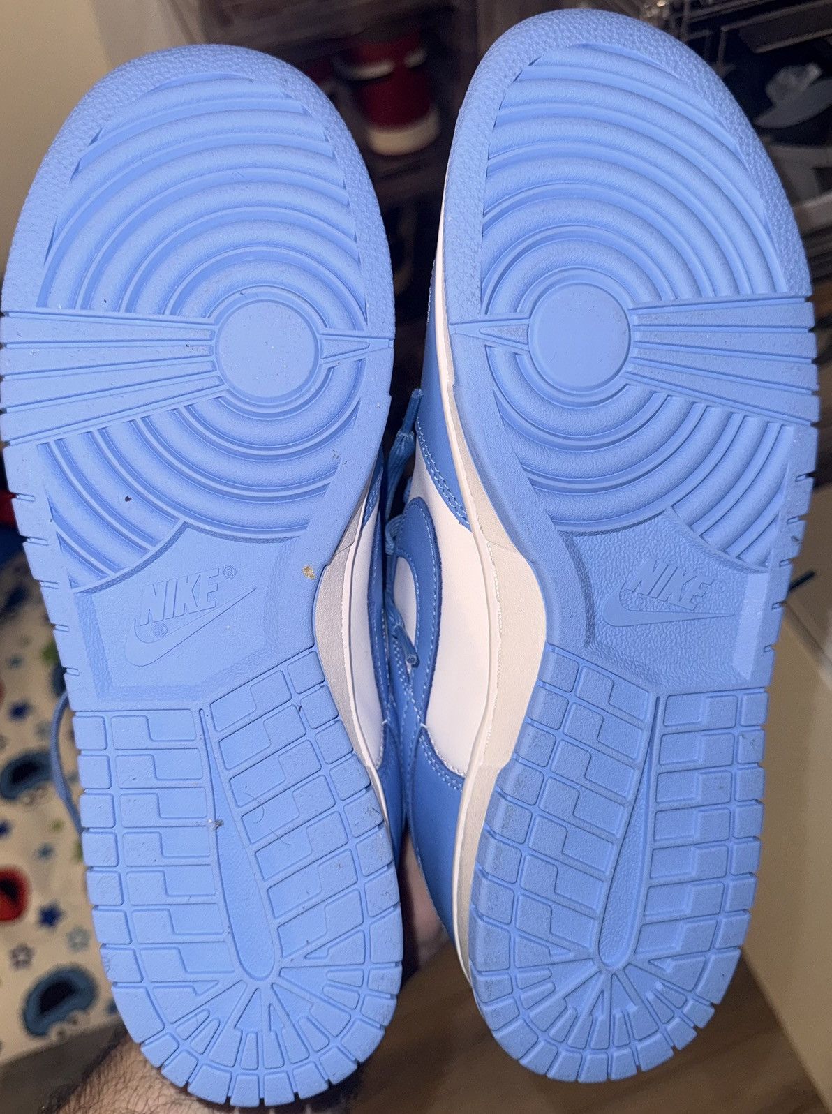 Nike Nike dunk low UNC Size US 10.5 / EU 43-44 - 4 Thumbnail