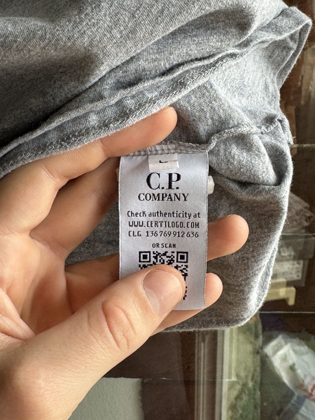 C.P. Company C.P Company Gray tshirt Size US L / EU 52-54 / 3 - 5 Thumbnail