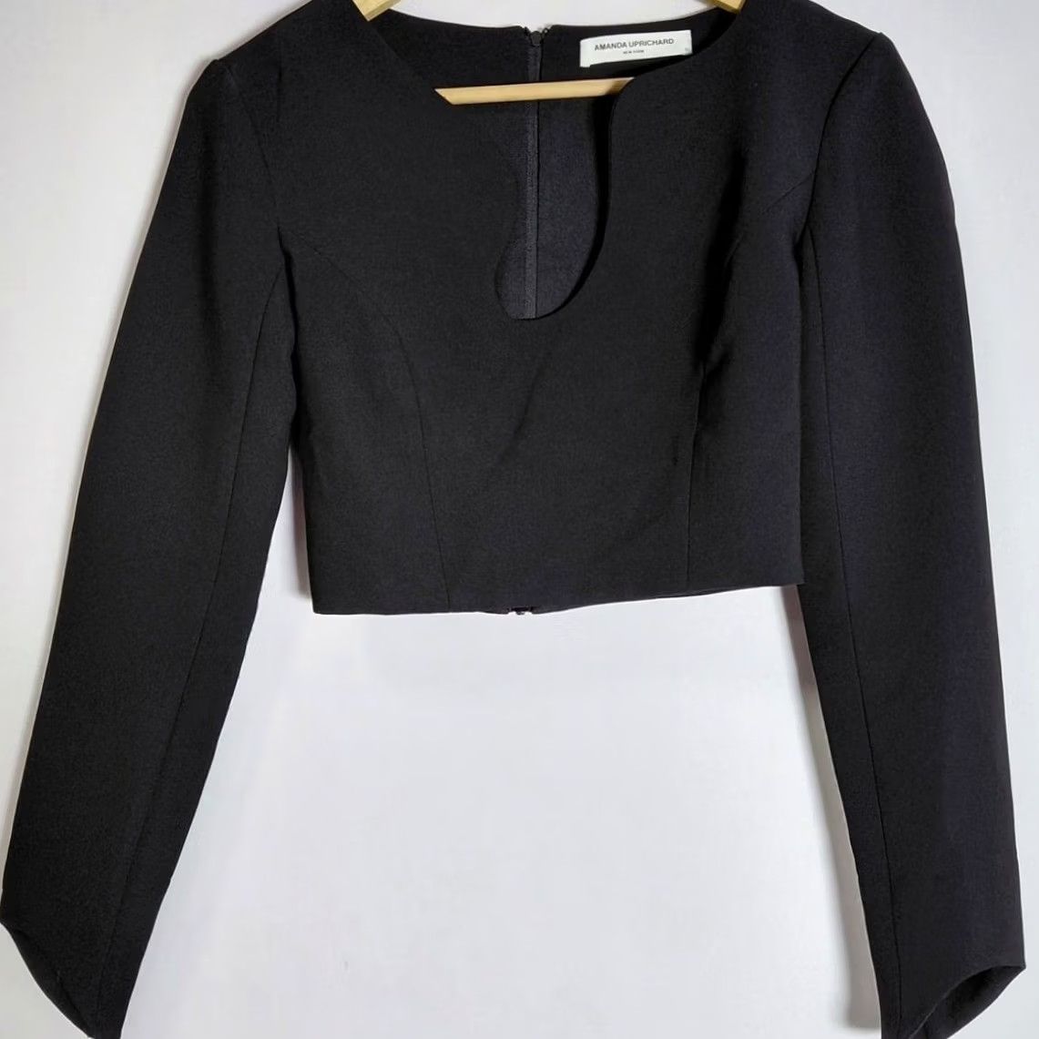 Amanda Uprichard VINTAGE? No — Amanda Uprichard IP9? No — New Crop Top and Skirt Set Solid XS? No Size XS / US 0-2 / IT 36-38 - 2 Thumbnail