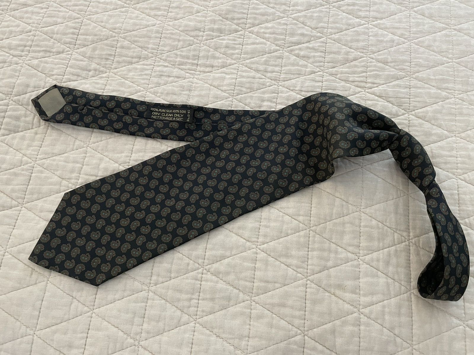 Giorgio Armani × Vintage Vintage Spaced Paisley Print Tie Size ONE SIZE - 1 Thumbnail