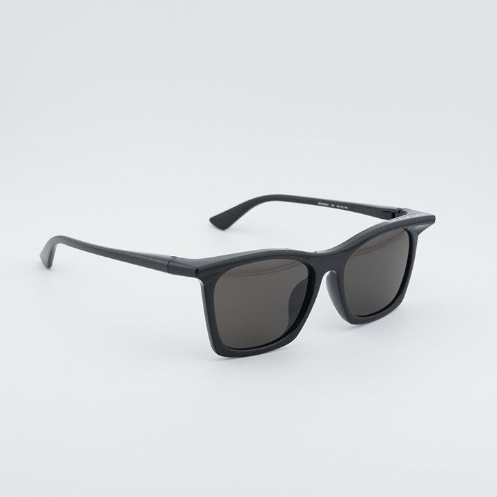 Balenciaga Balenciaga BB0099SA 001 Sunglasses Black Square Frame Size ONE SIZE - 1 Thumbnail