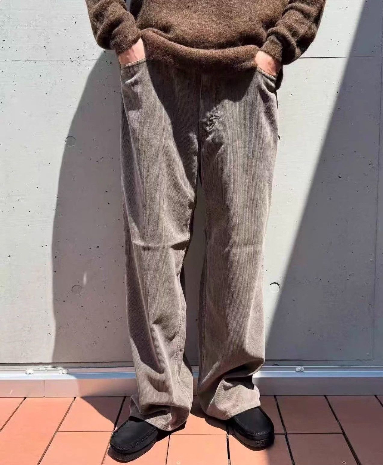 Auralee AURALEE Corduroy Wide 5P Pants Size US 26 / EU 42 - 2 Thumbnail