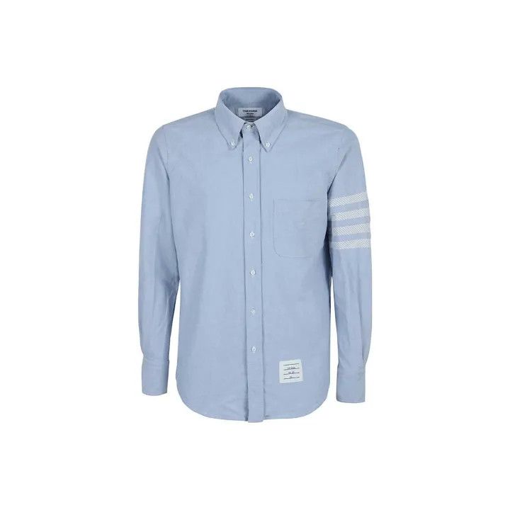 Thom Browne Thom Browne Oxford Stripe Long Sleeve Shirt 0079 Size US M / EU 48-50 / 2 - 1 Thumbnail