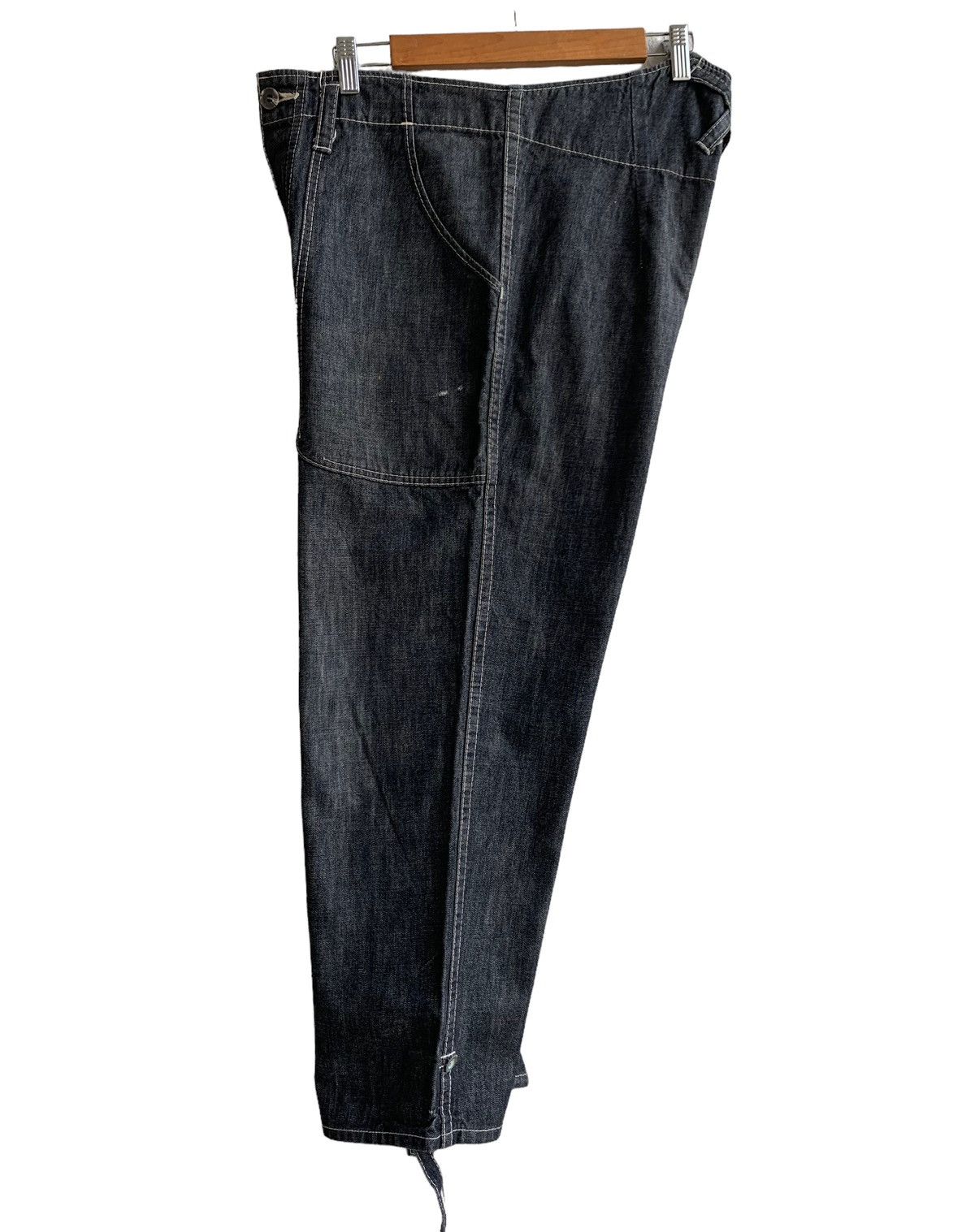 Needles 🔥Vintage Nepenthes Baker Wide Leg jeans Size US 32 / EU 48 - 4 Thumbnail