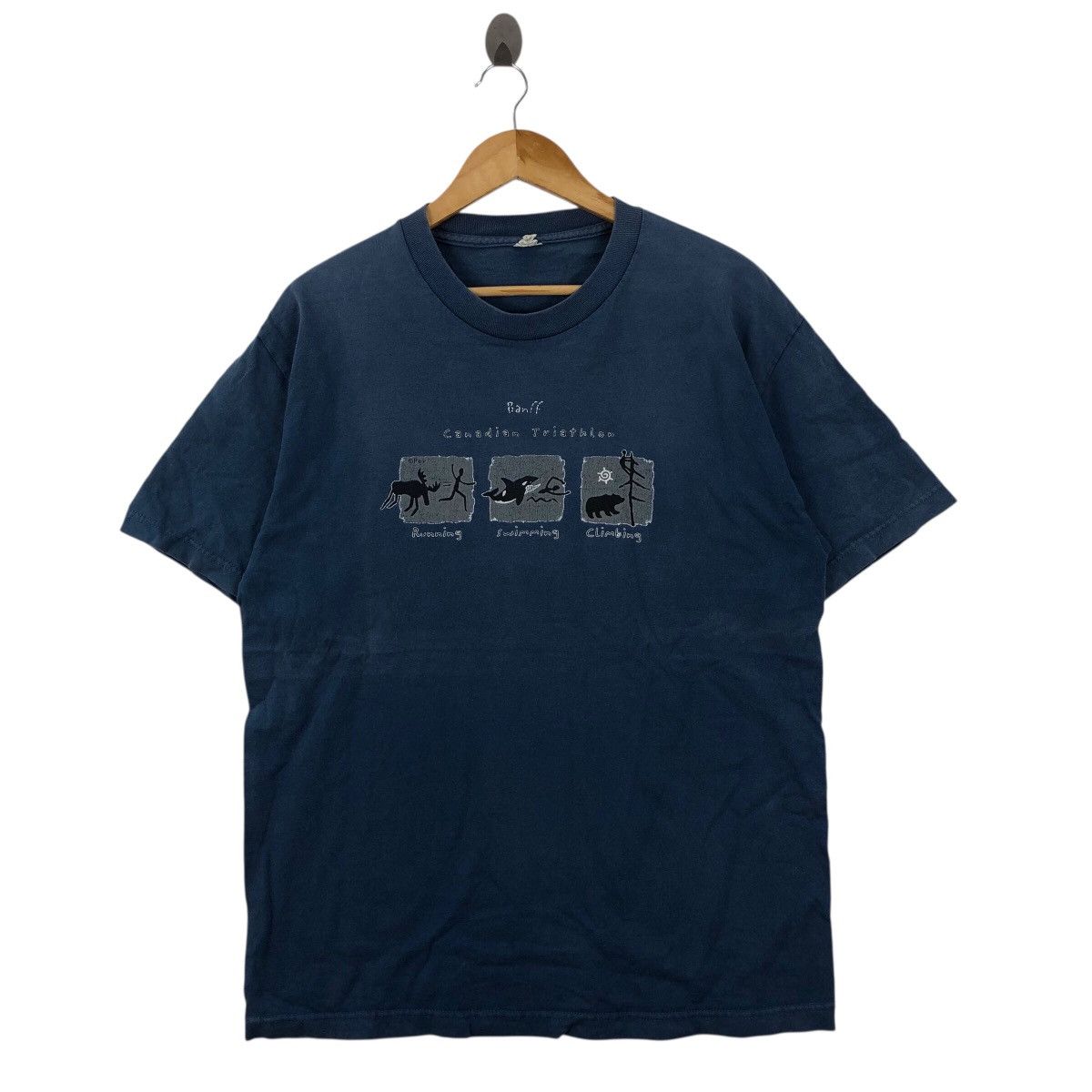 Vintage Vintage BANFF Canada T Shirt Art Vintage Clothing Size US M / EU 48-50 / 2 - 1 Thumbnail