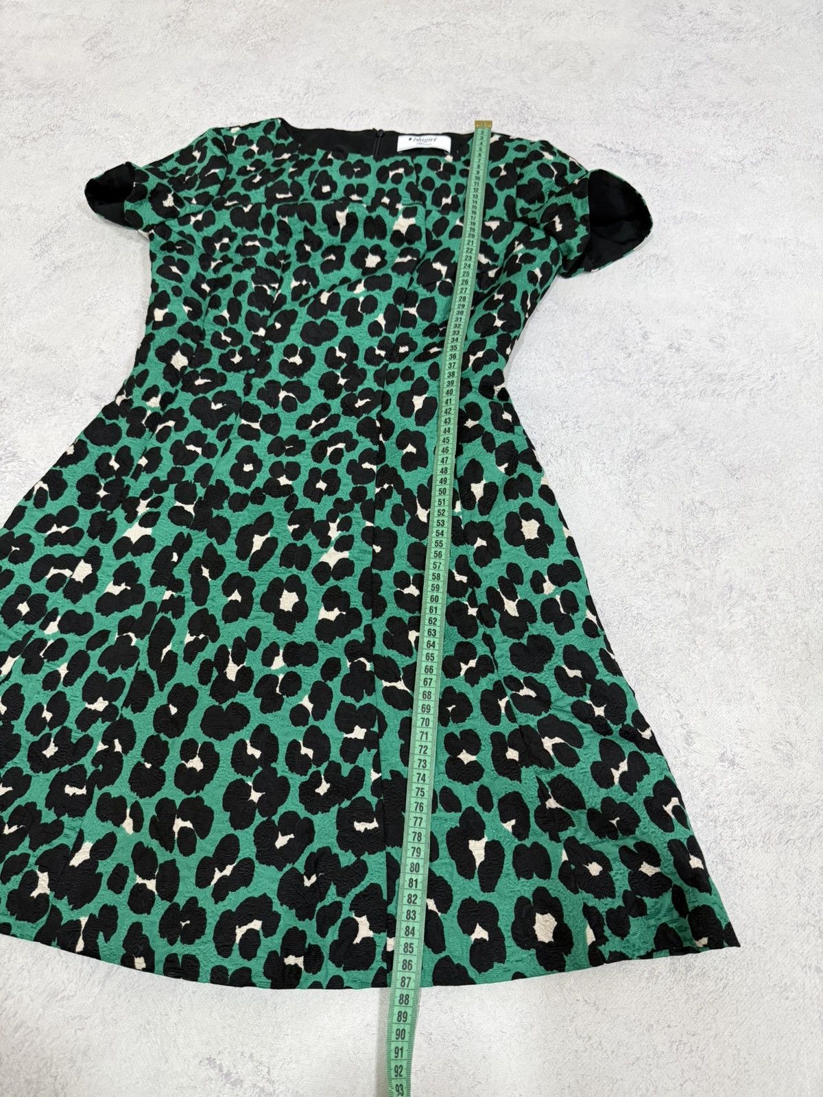 Blumarine Blugirl Blumarine Green Short Sleeve Mini Dress Size S-M Size S / US 4 / IT 40 - 16 Thumbnail
