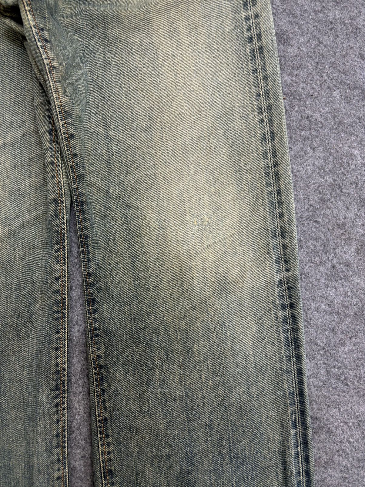 Edwin 💥Rare Selvedge💥Vintage Edwin 505X Yellow Selvedge Denim F578 Size US 29 - 5 Thumbnail