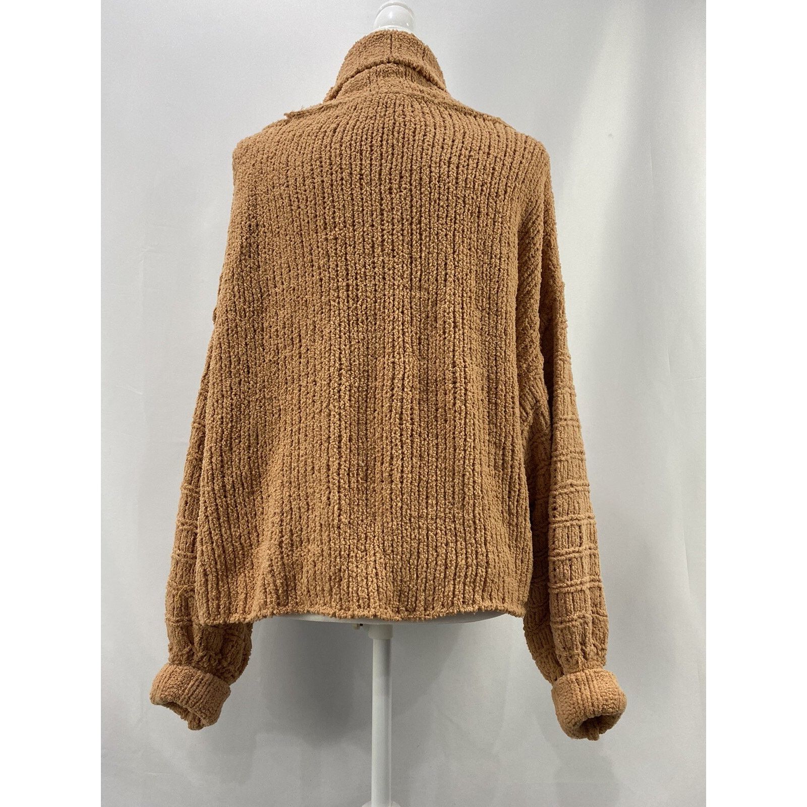 Free People Free People Be Yours Pullover Cowl Neck Tan Size S A002096 Size S / US 4 / IT 40 - 5 Thumbnail
