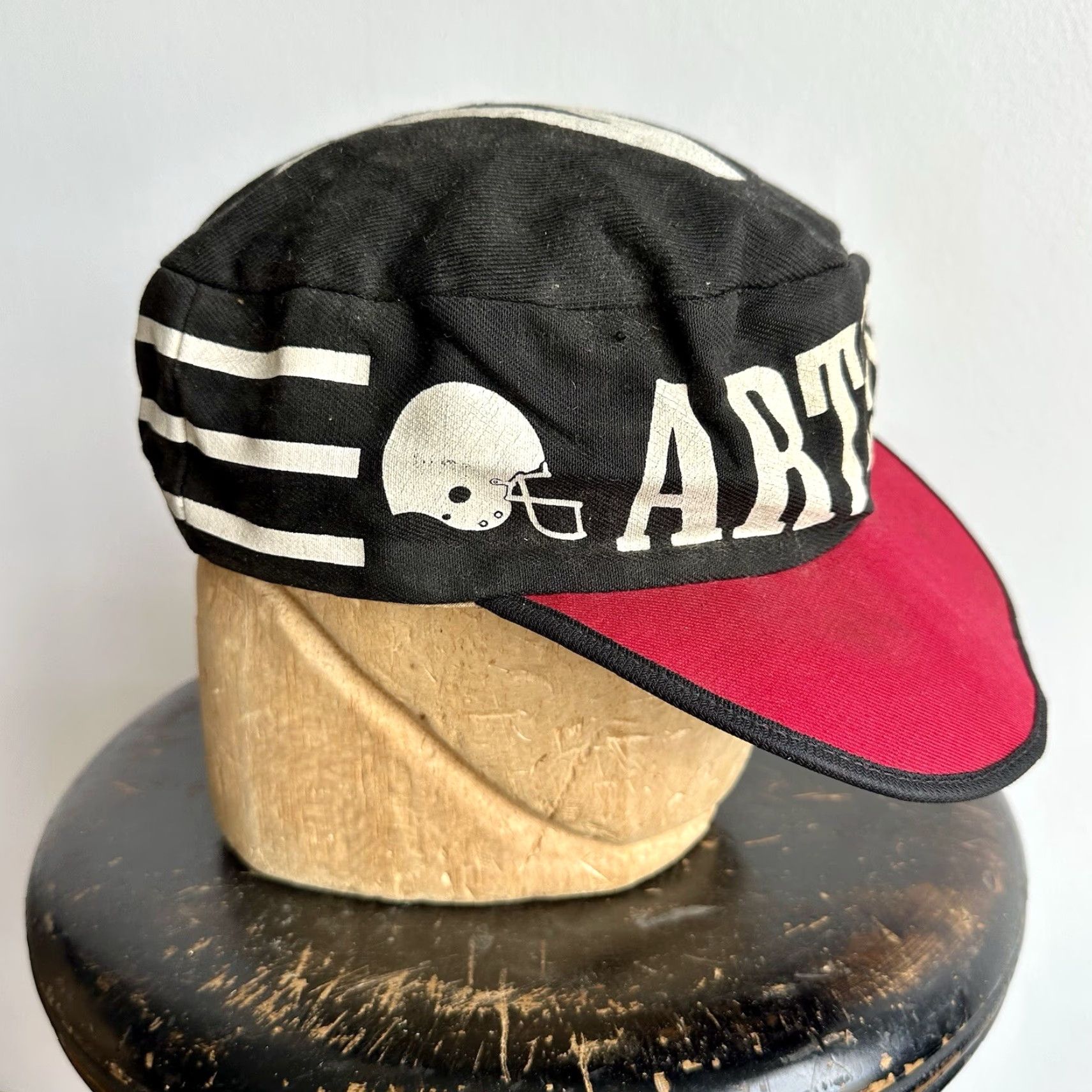 Vintage VINTAGE 1980s HaT Artesia High School Bulldog Football Cap Hat Cap Bulldog Football Hat Mens Womens Boys Girls Size ONE SIZE - 3 Thumbnail