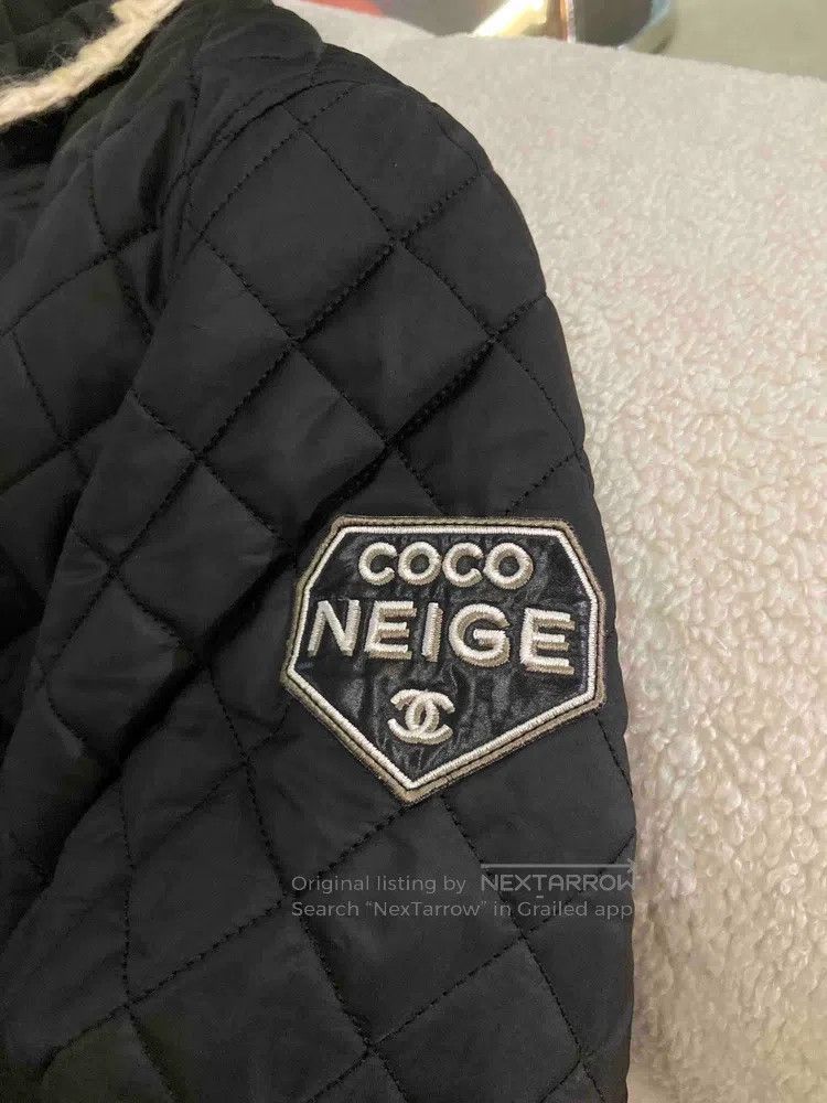 Chanel Chanel Skiing series black and white diamond-cotton clothi Size XXS / US 00 / IT 34 - 3 Thumbnail