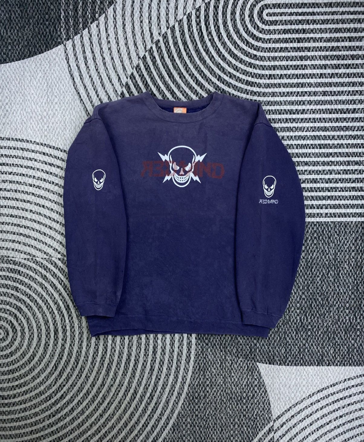 Hysteric Glamour Redsand Skull Printed Hysterix Style Sweatshirt Size US M / EU 48-50 / 2 - 1 Thumbnail