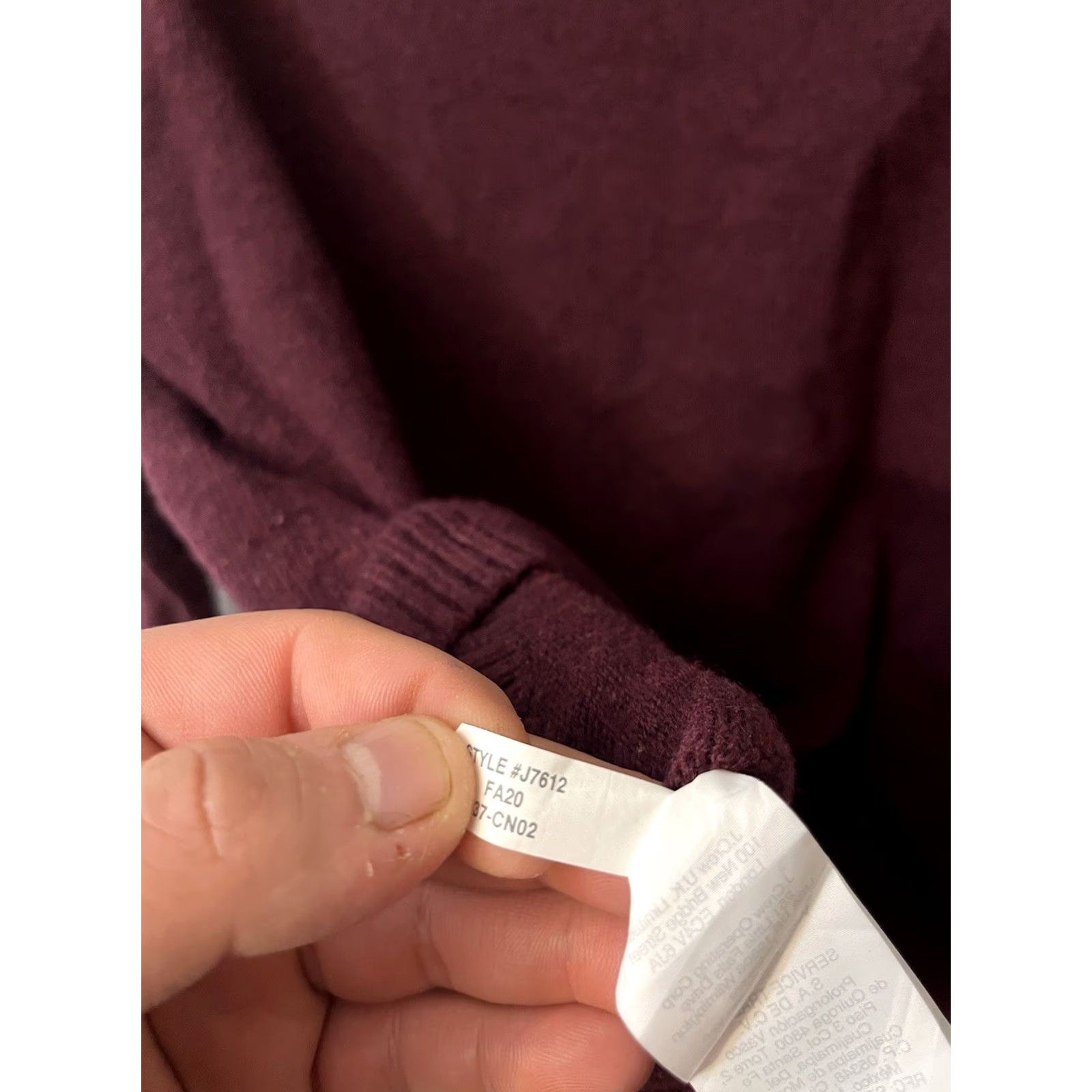 J.Crew J.Crew Rugged Merino Wool Half-Zip Sweater M Maroon Mens Pullover 1/2 Zip Knit Nylon Wool Merino Wool Long Sleeve High Neck Zip Accents Solid Vintage Size US M / EU 48-50 / 2 - 4 Thumbnail