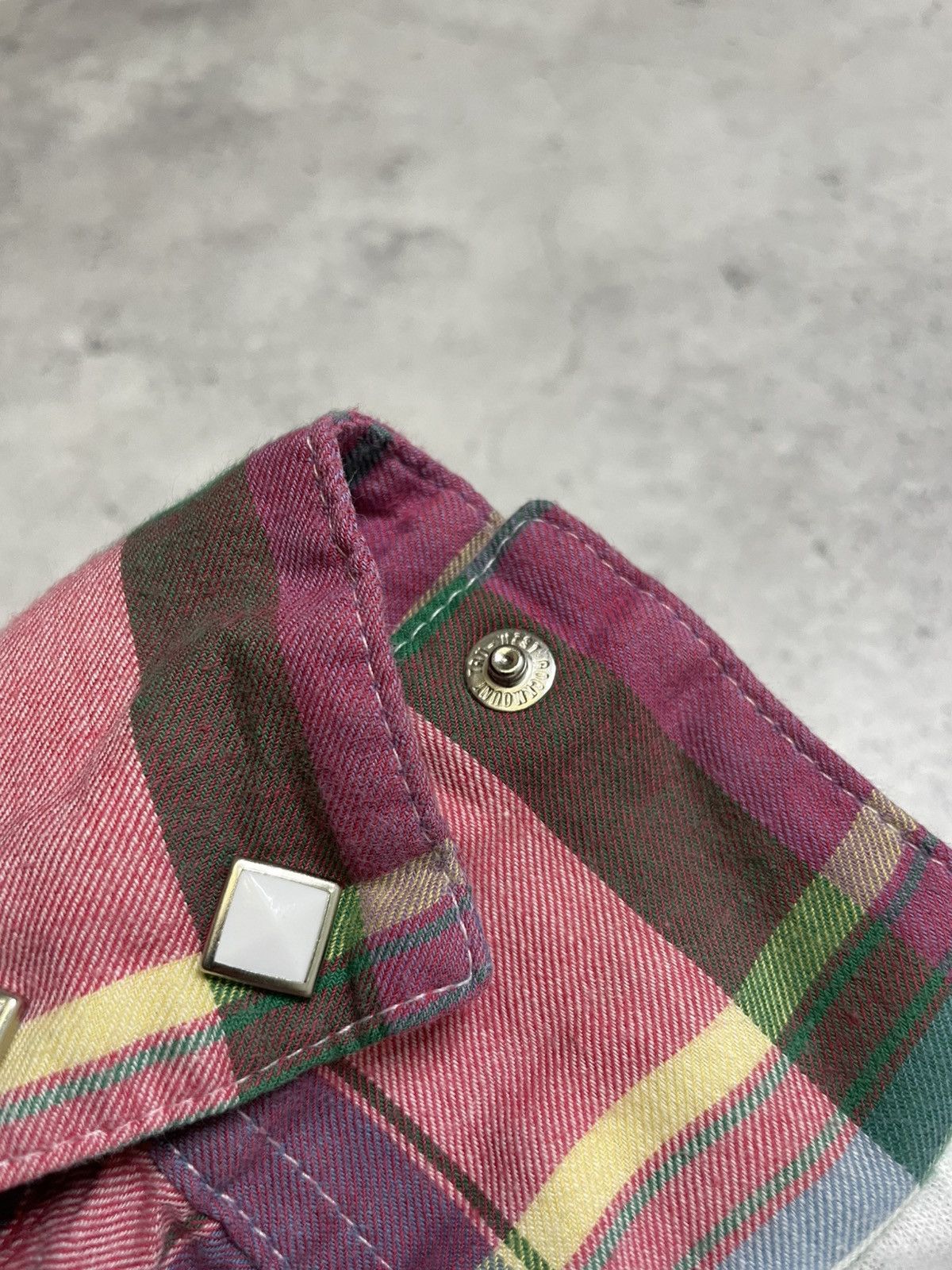 Rockmount Ranch Wear × Vintage ROCKMOUNT Ranch Wear Western Shirt Diamond Pearl Made In USA Size US M / EU 48-50 / 2 - 7 Thumbnail