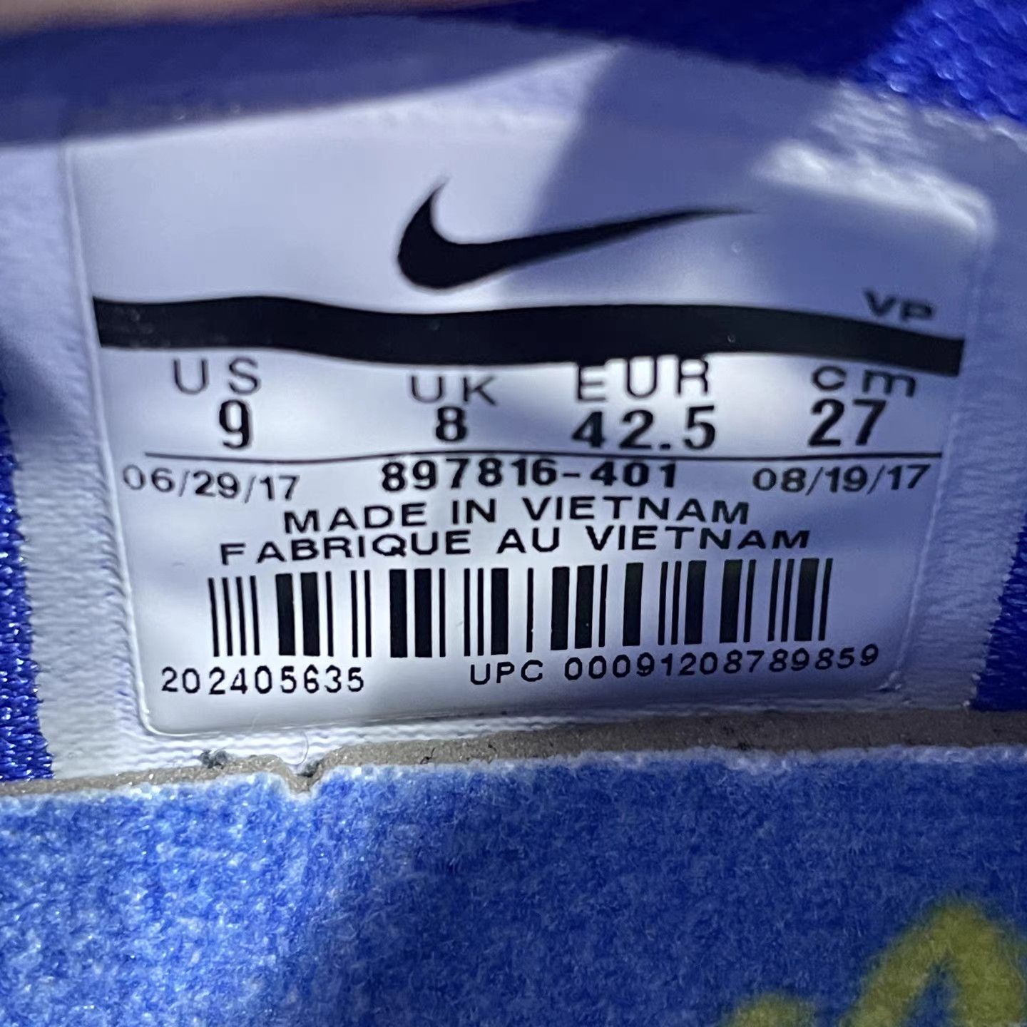 Nike Nike KD10 Basketball Shoes K15 Size US 9.5 / EU 42-43 - 9 Thumbnail