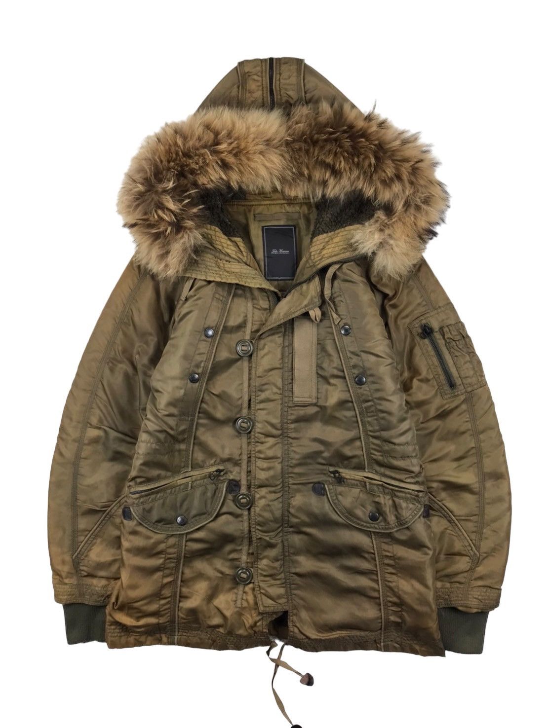 Issey Miyake × Tete Homme Tete Homme N-3B Military Jacket Size US M / EU 48-50 / 2 - 1 Thumbnail